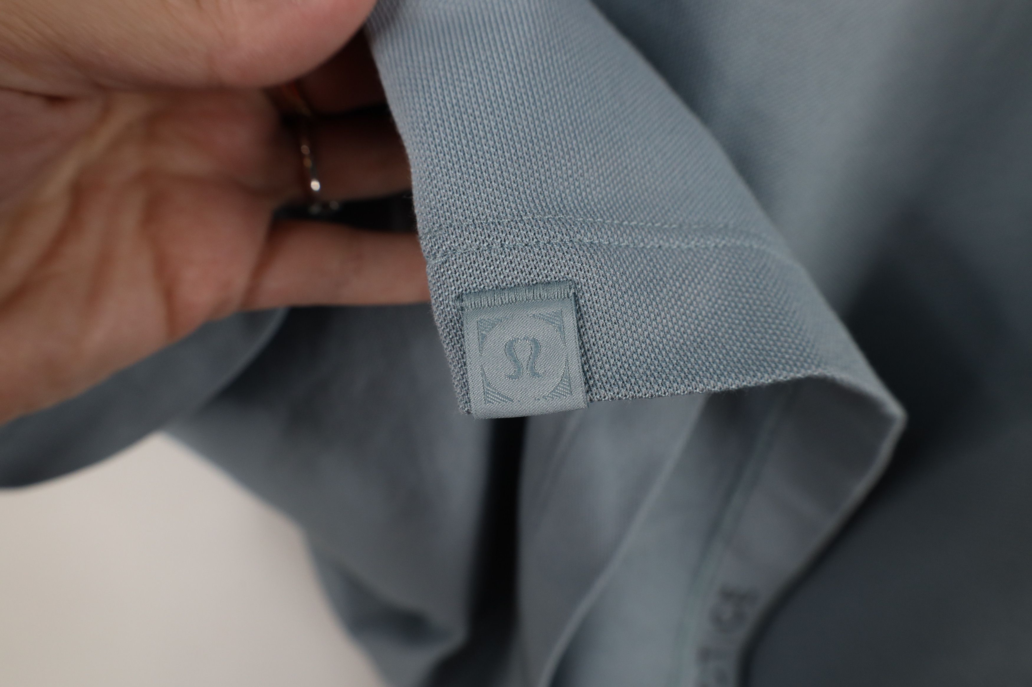 Lululemon × Vintage Lululemon Short Sleeve Collared Golf Polo Shirt Blue Size US XXL / EU 58 / 5 - 10 Thumbnail