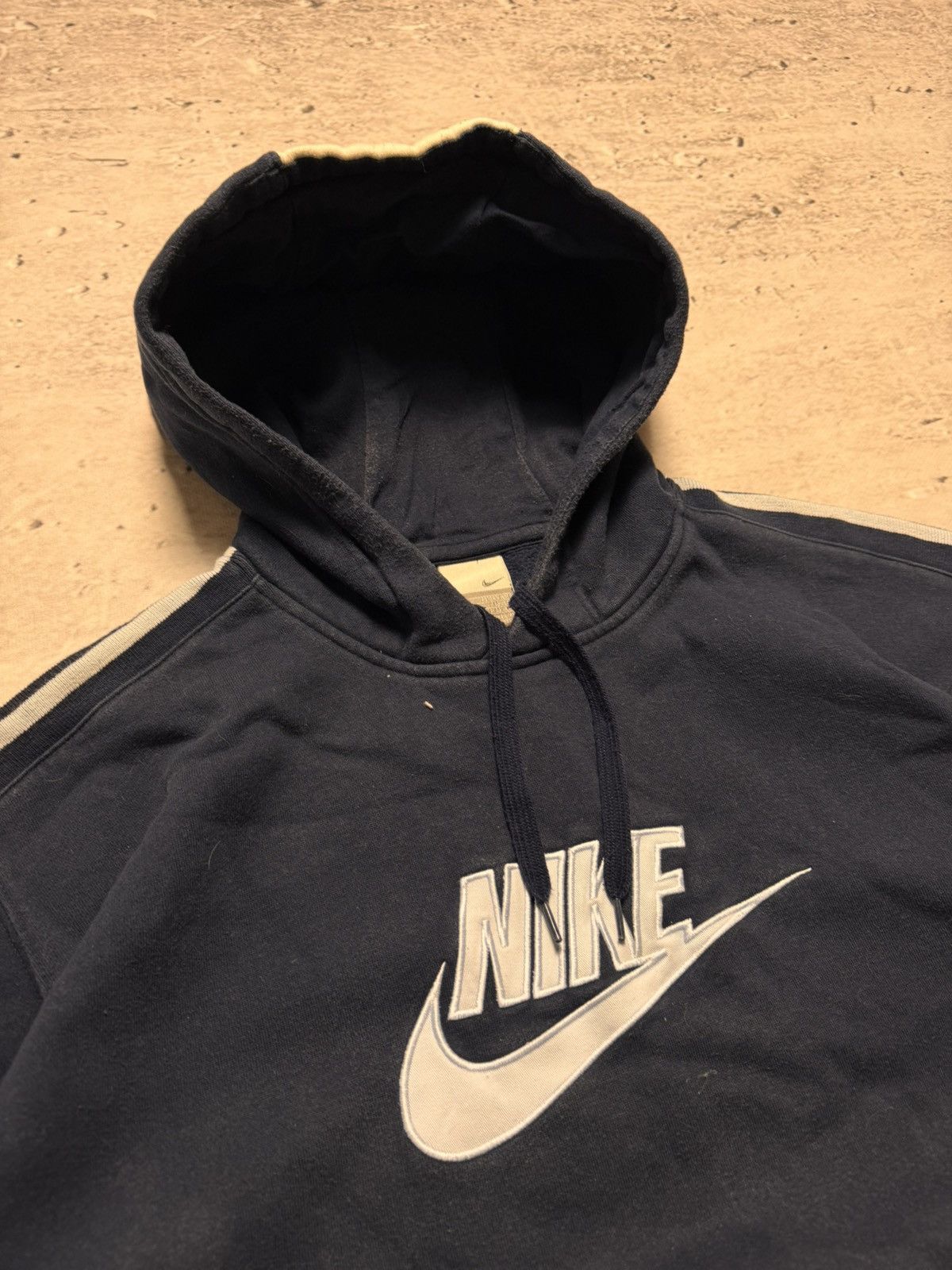 Nike × Vintage NIKE VINTAGE CENTER LOGO OVERSIZE BOXY HOODIE Size US L / EU 52-54 / 3 - 4 Thumbnail