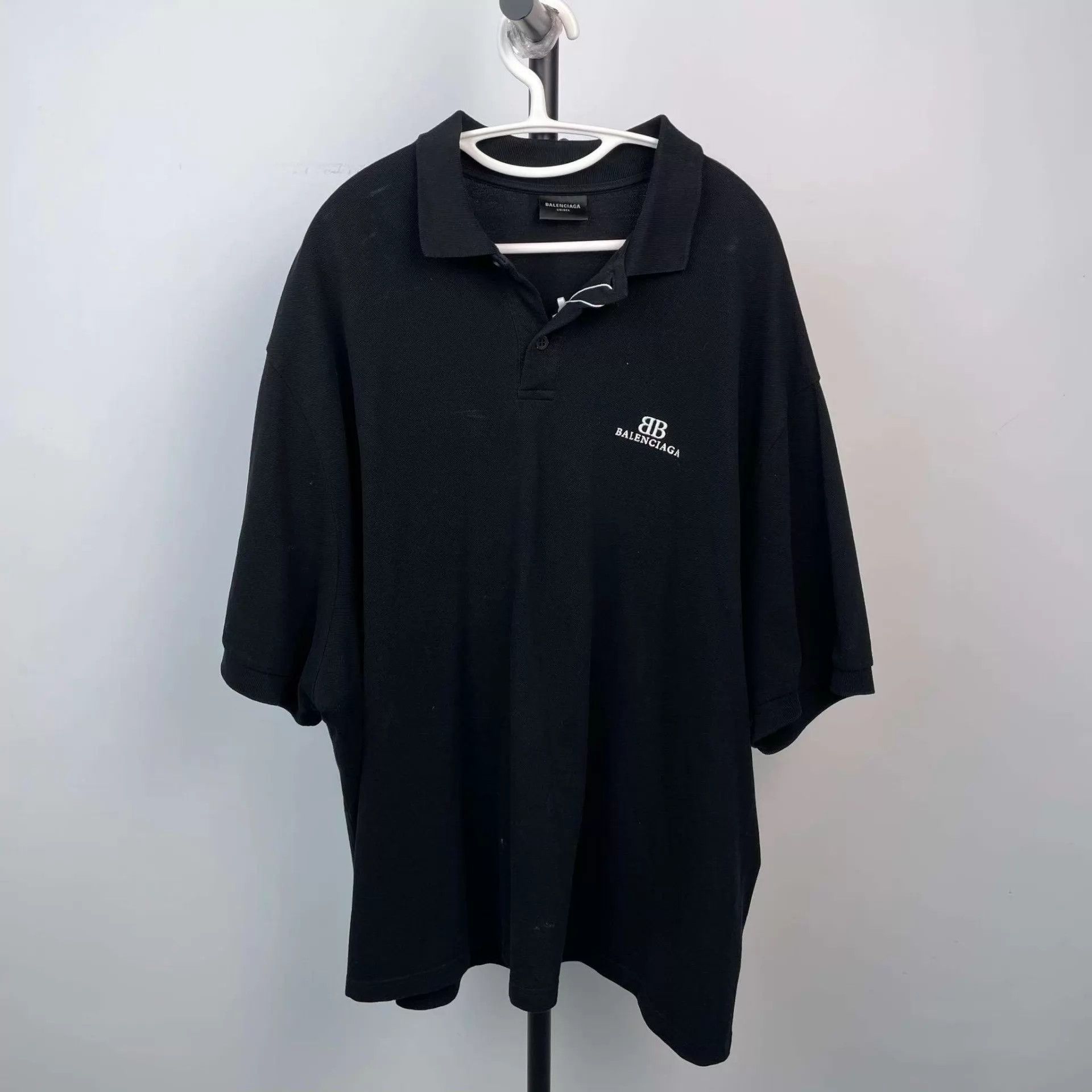 Balenciaga Balenciaga BB Embroidered Oversized Polo 95 New Size US M / EU 48-50 / 2 - 1 Thumbnail