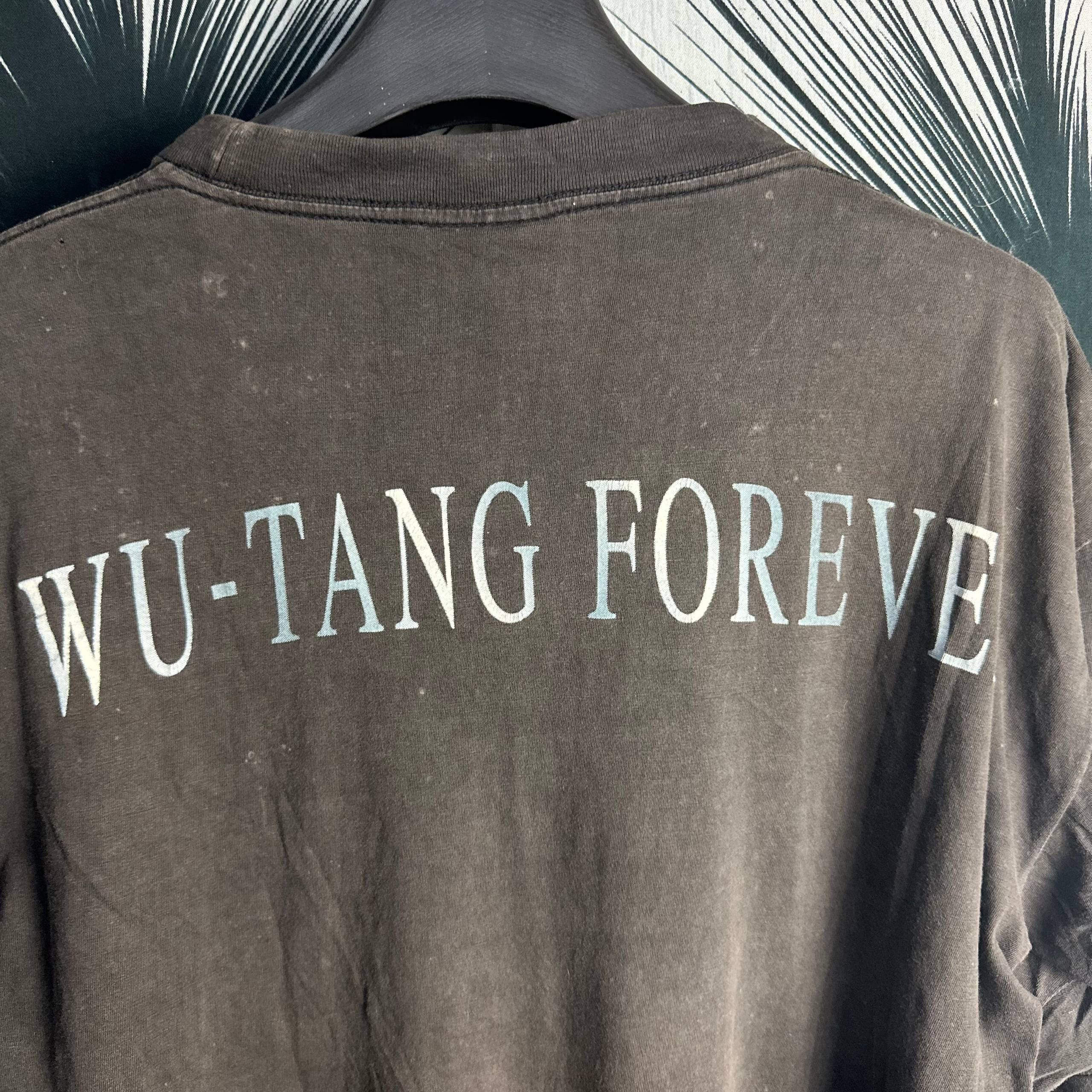 Vintage Rare Vintage Wutang Forever Redwood Tag Rap Tee T-Shirt Size US XL / EU 56 / 4 - 6 Thumbnail