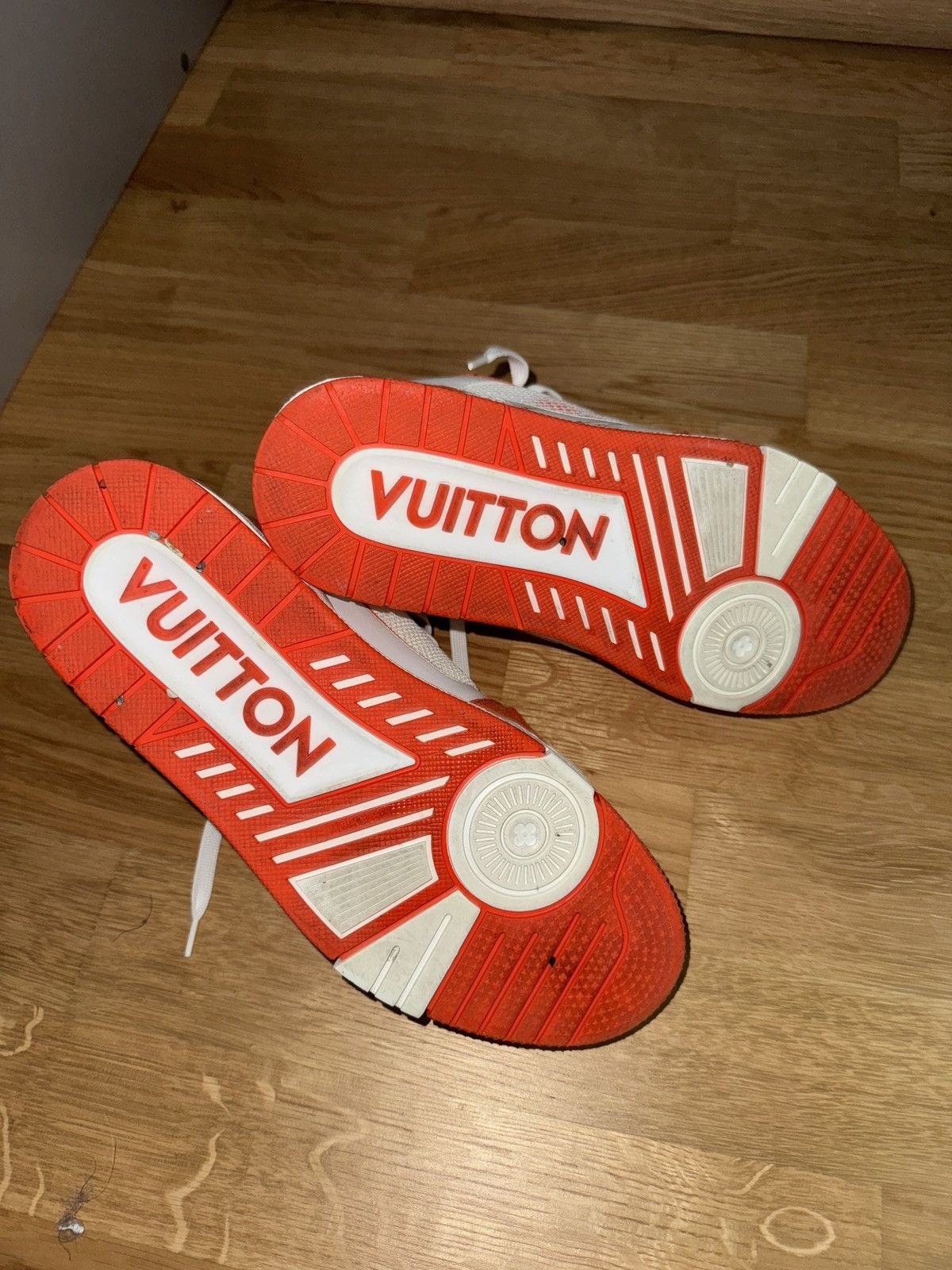 Louis Vuitton Louis Vuitton Sneaker Monogramm Denim Orange Size US 7 / EU 40 - 9 Thumbnail