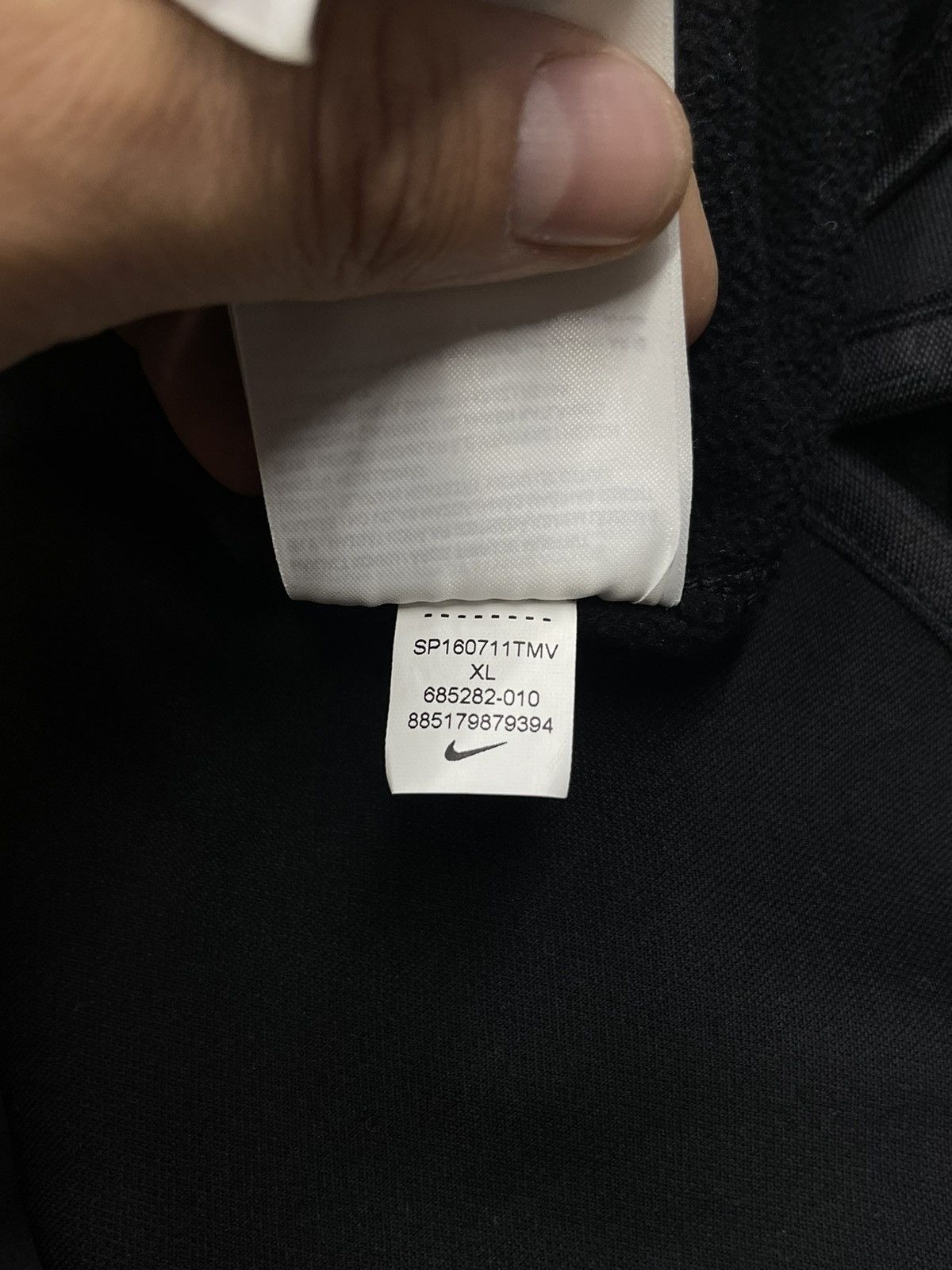 Nike × Nike ACG × Vintage Women Nike Golf Therma Fit Black Long Sleeve Y2K Drill Size XL / US 12-14 / IT 48-50 - 8 Thumbnail