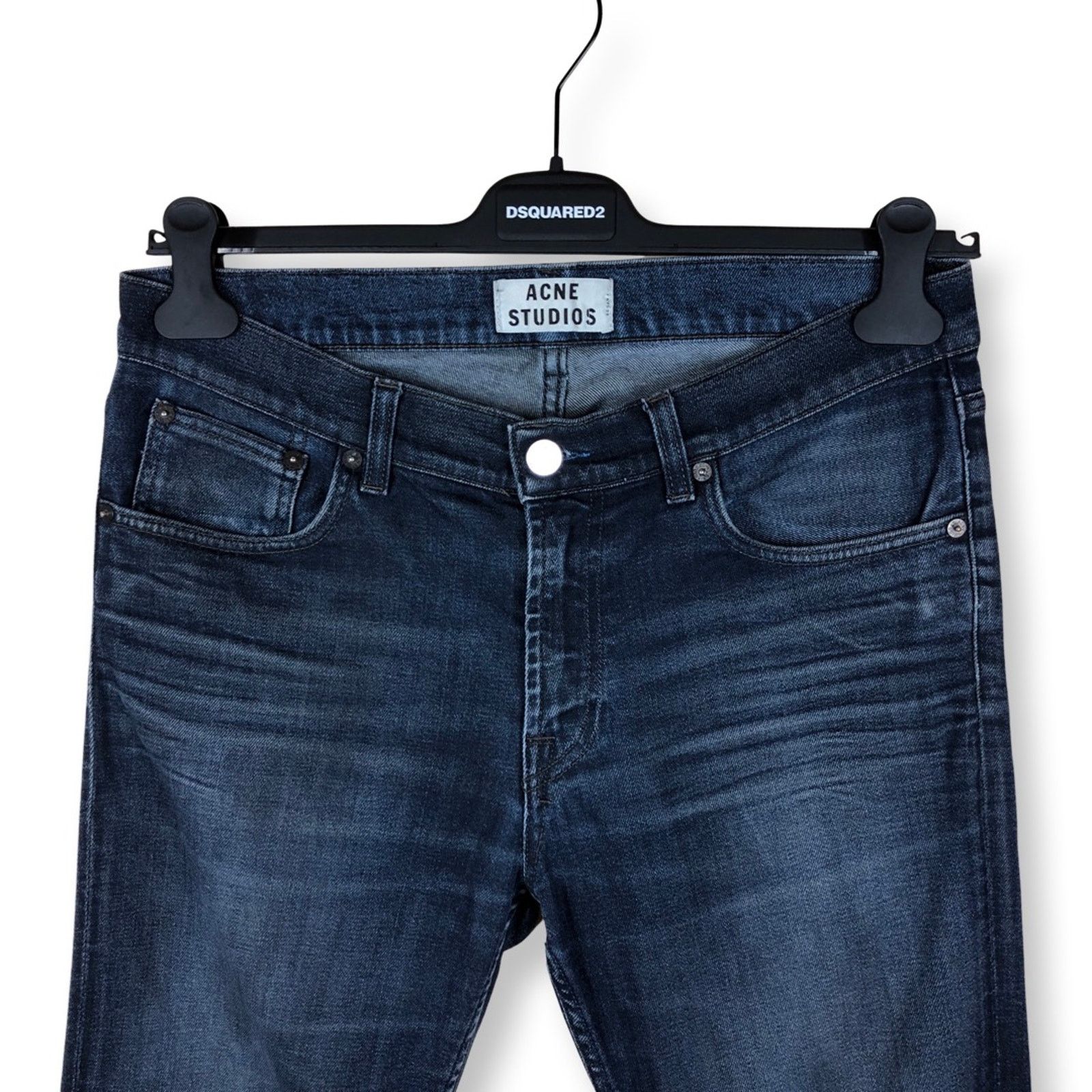 Acne Studios Acne Studios Ace Oreo Jeans Size US 33 - 3 Thumbnail