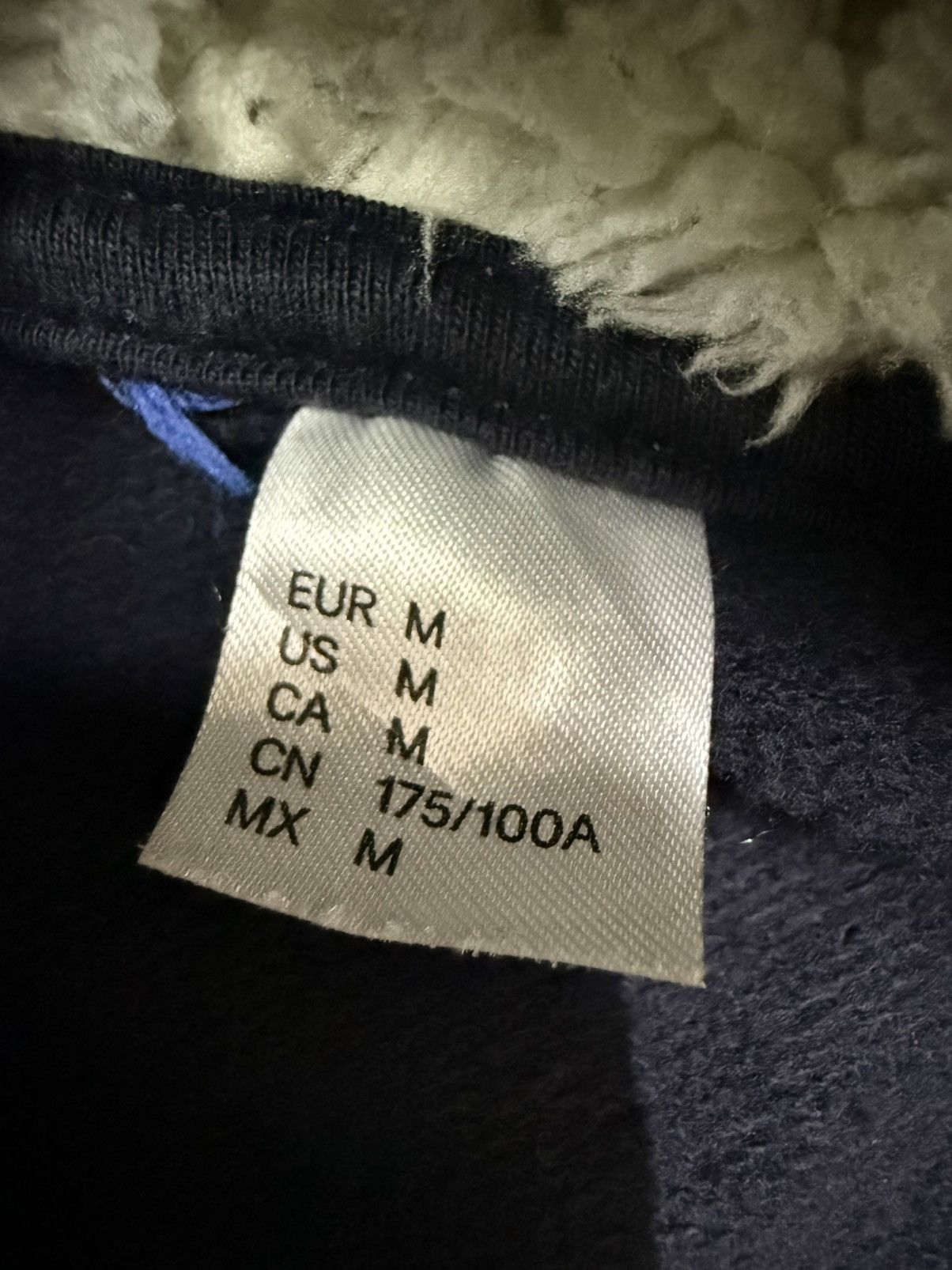 Divided Divided sherpa lined button up cowl neck graphic print hodie Size US M / EU 48-50 / 2 - 9 Thumbnail