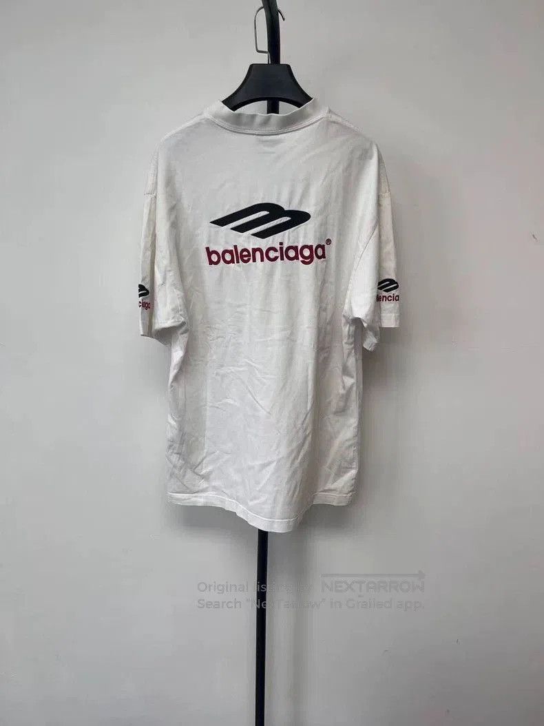 Balenciaga Balenciaga 3B Sports Icon Logo Embroidered T-Shirt. Size US XS / EU 42 / 0 - 2 Thumbnail
