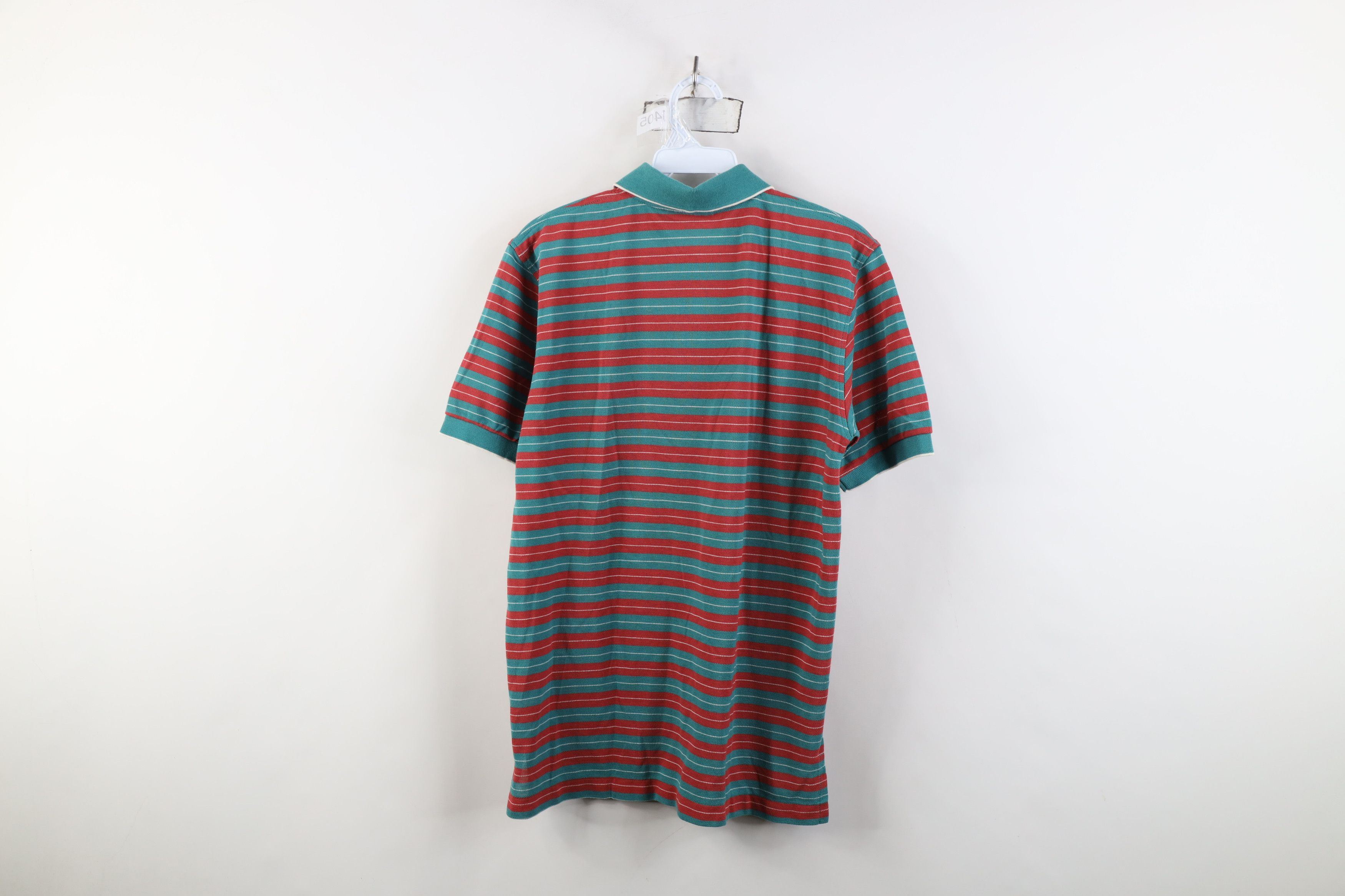 Vintage Vintage 70s Streetwear Block Knit Golf Polo Shirt Japan Size US M / EU 48-50 / 2 - 9 Thumbnail