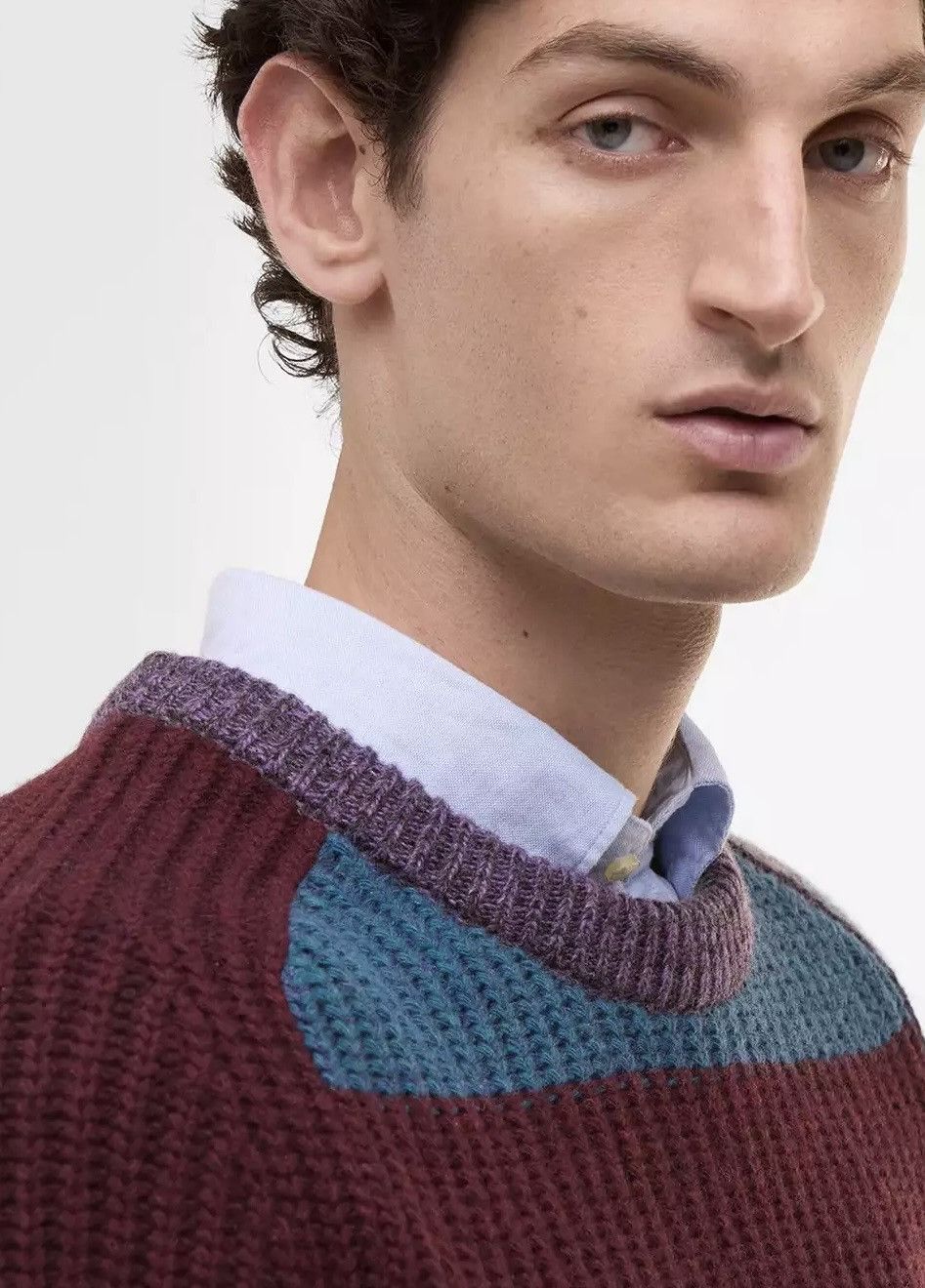 Barbour × Paul Smith Red Ear NWT Barbour x Paul Smith Striped Crew Neck Jumper SOLD OUT Size US S / EU 44-46 / 1 - 2 Thumbnail