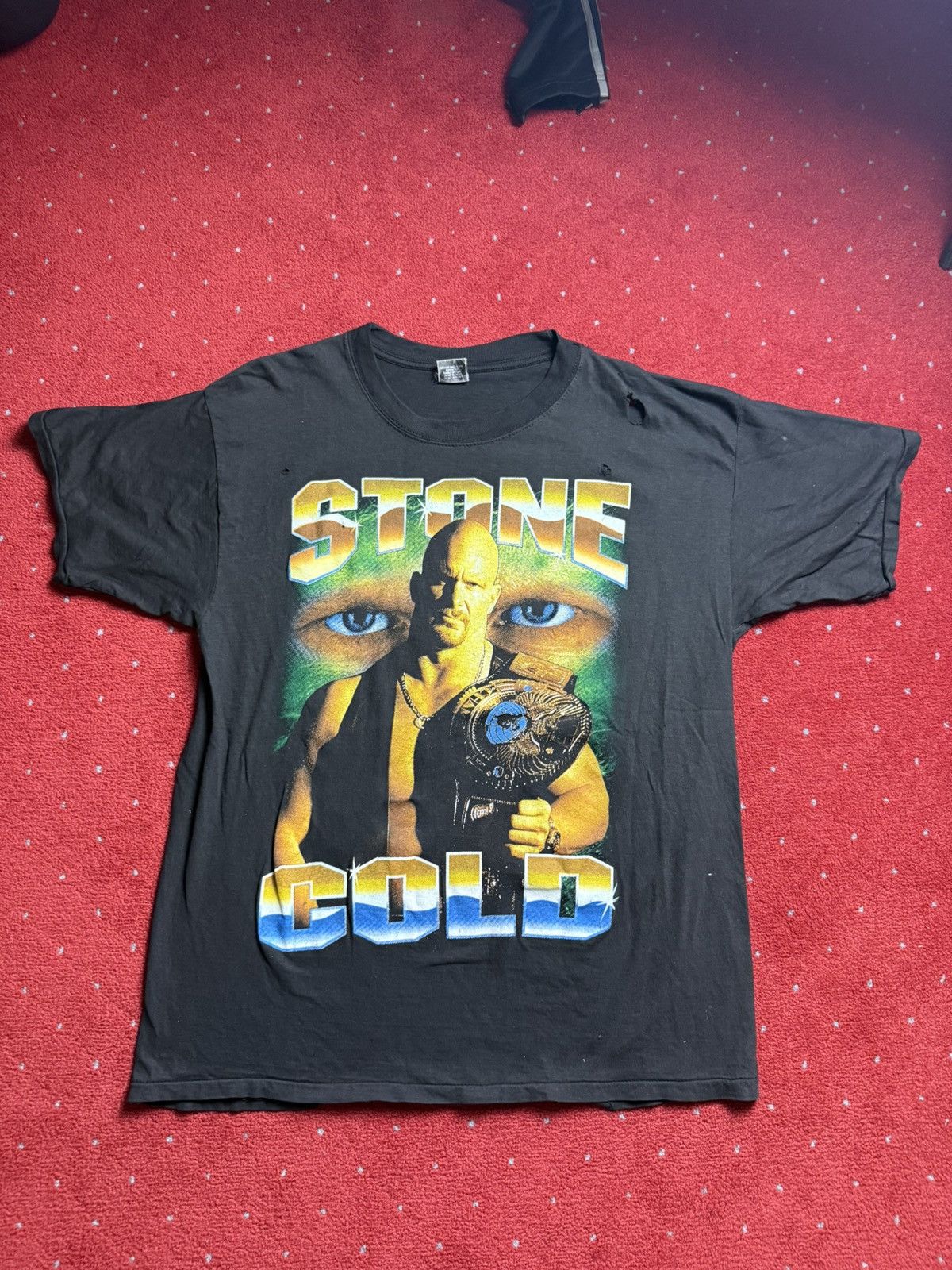 Vintage Stone Cold Steve Austin 3:16 Rap Tee Size US XL / EU 56 / 4 - 1 Thumbnail