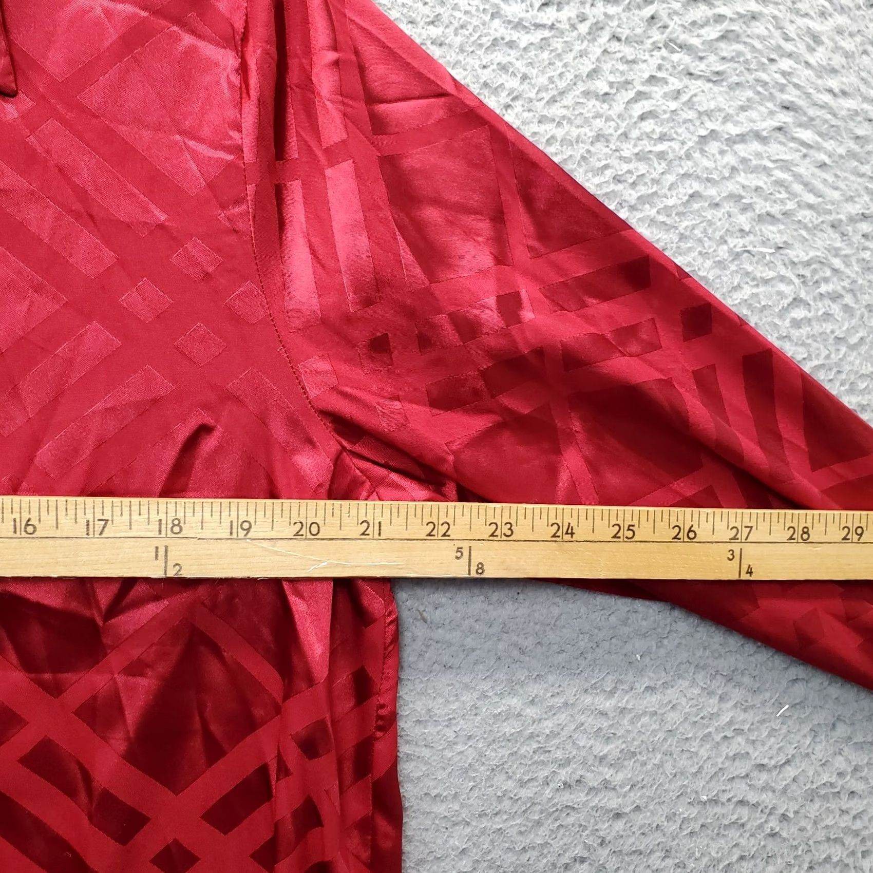 Vintage BTFBM Shirt Womens Size L Red Plaid Long Sleeve Collared Button Up Size L / US 10 / IT 46 - 3 Thumbnail