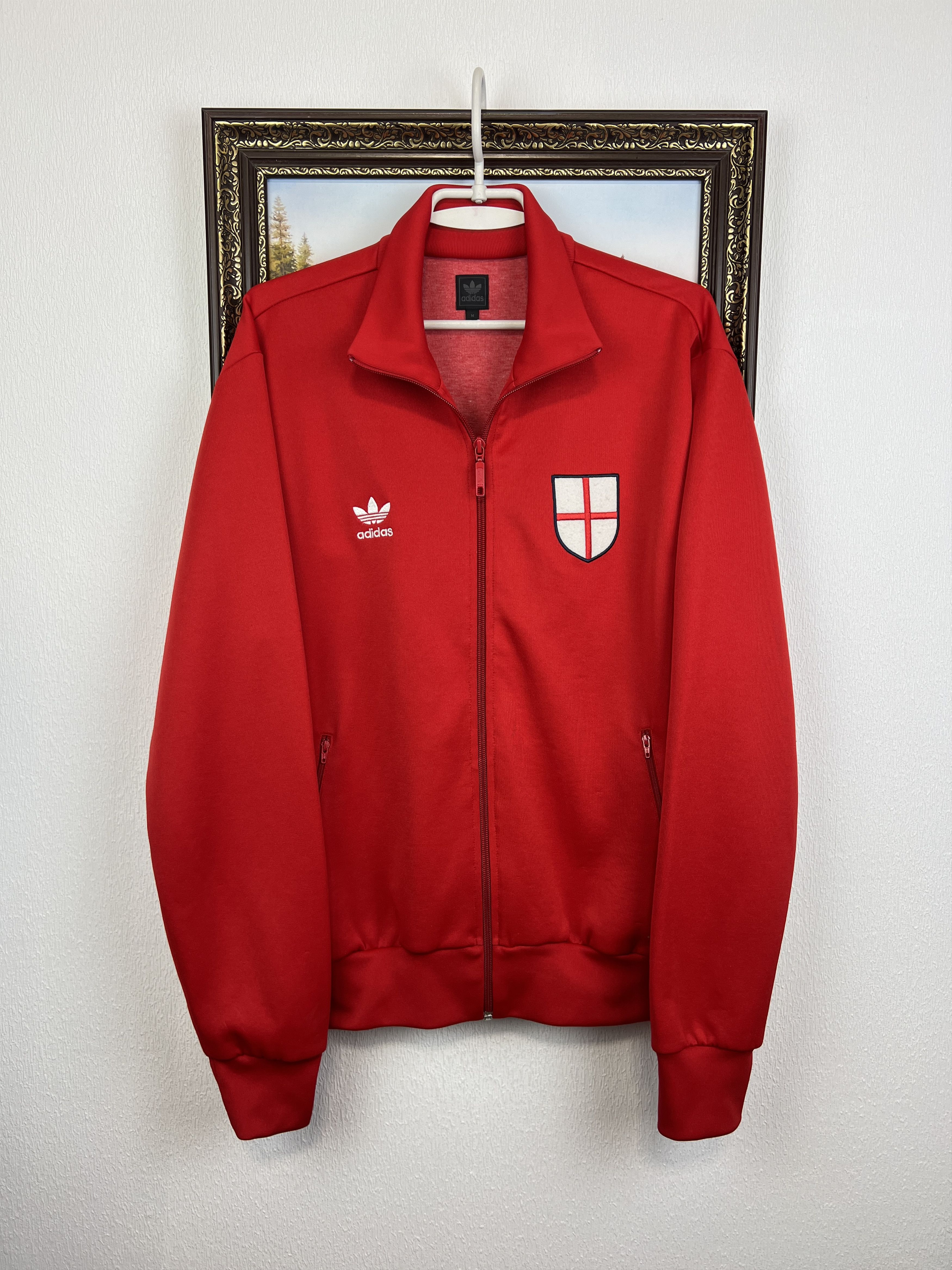 Adidas × Vintage Adidas England 1966 Retro World Cup Track Jacket