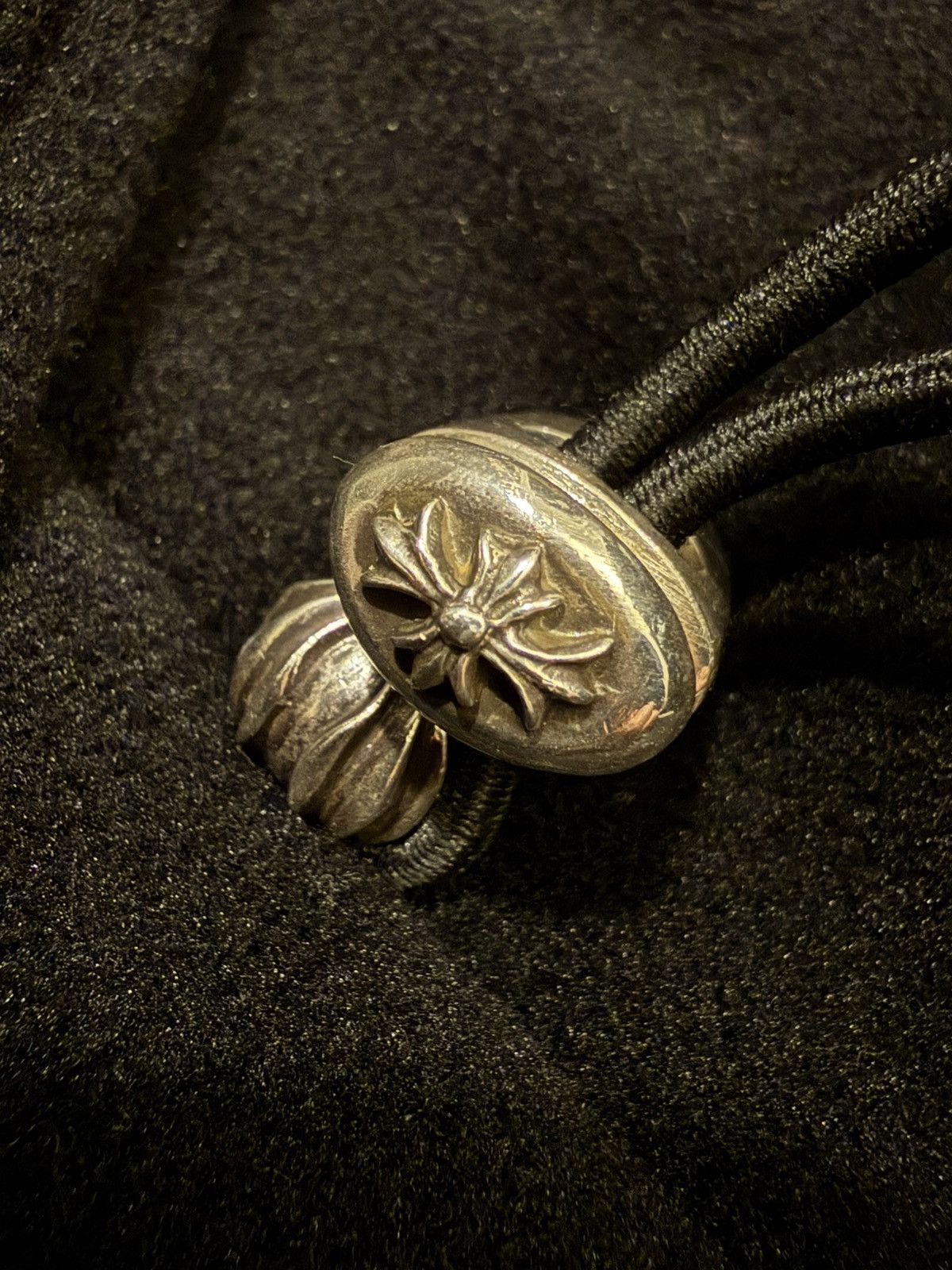 Chrome Hearts Chrome Hearts Leather Patch Fleece Pullover Size US L / EU 52-54 / 3 - 16 Thumbnail