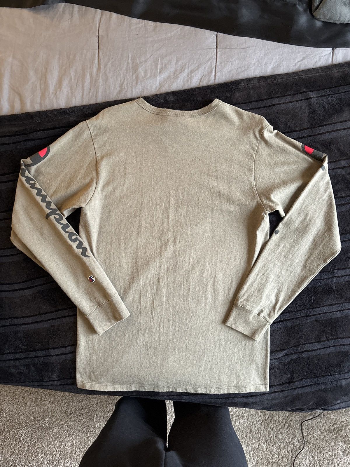 Champion Champion Mens Long Sleeve T Shirt Size US M / EU 48-50 / 2 - 3 Thumbnail