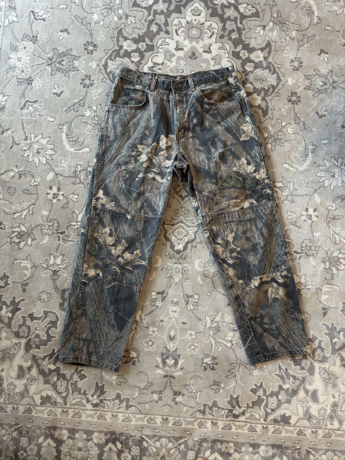Wrangler Vintage Camo Wrangler Double Knee Pants Size US 32 / EU 48 - 1 Thumbnail