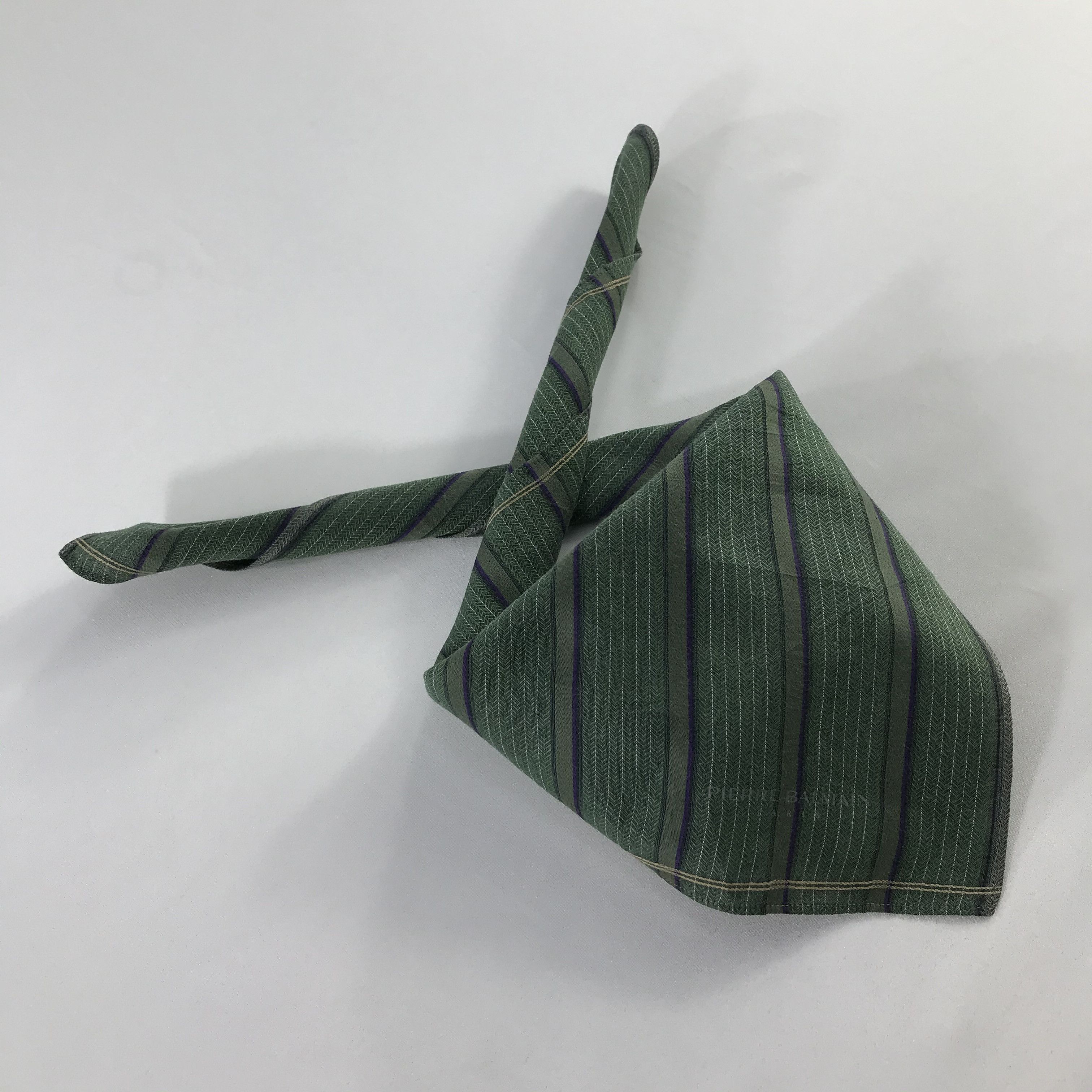 Pierre Balmain × Vintage Pierre Balmain Bandana / Handkerchief / Neckerchief - S619 Size ONE SIZE - 4 Thumbnail