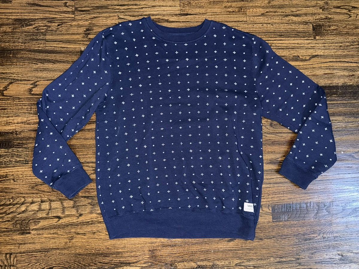 Vans VANS OTW Off The Wall Vintage Navy Crewneck Sweatshirt Sz XL Size US XL / EU 56 / 4 - 1 Thumbnail