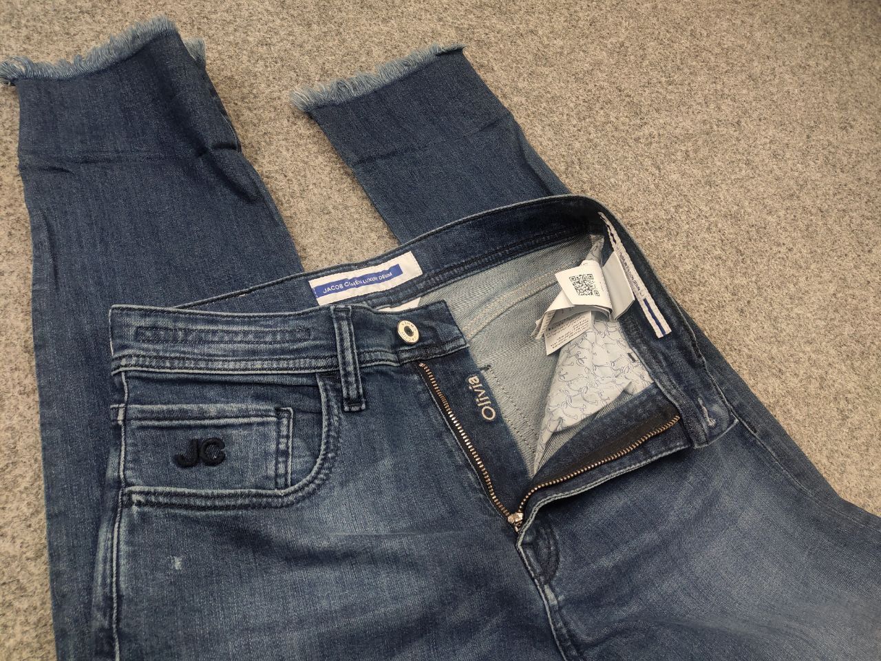 Jacob Cohen Jacob Cohen Italy Design Olivia Blue Denim Womens Jeans Size 26" / US 2 / IT 38 - 11 Thumbnail