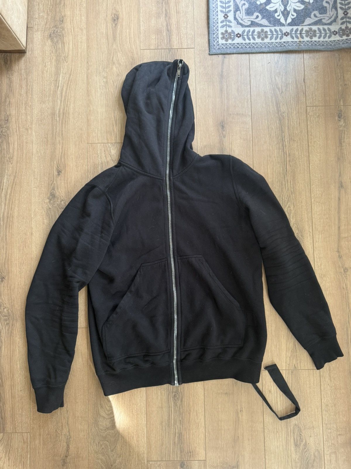 Rick Owens gimp hoodie