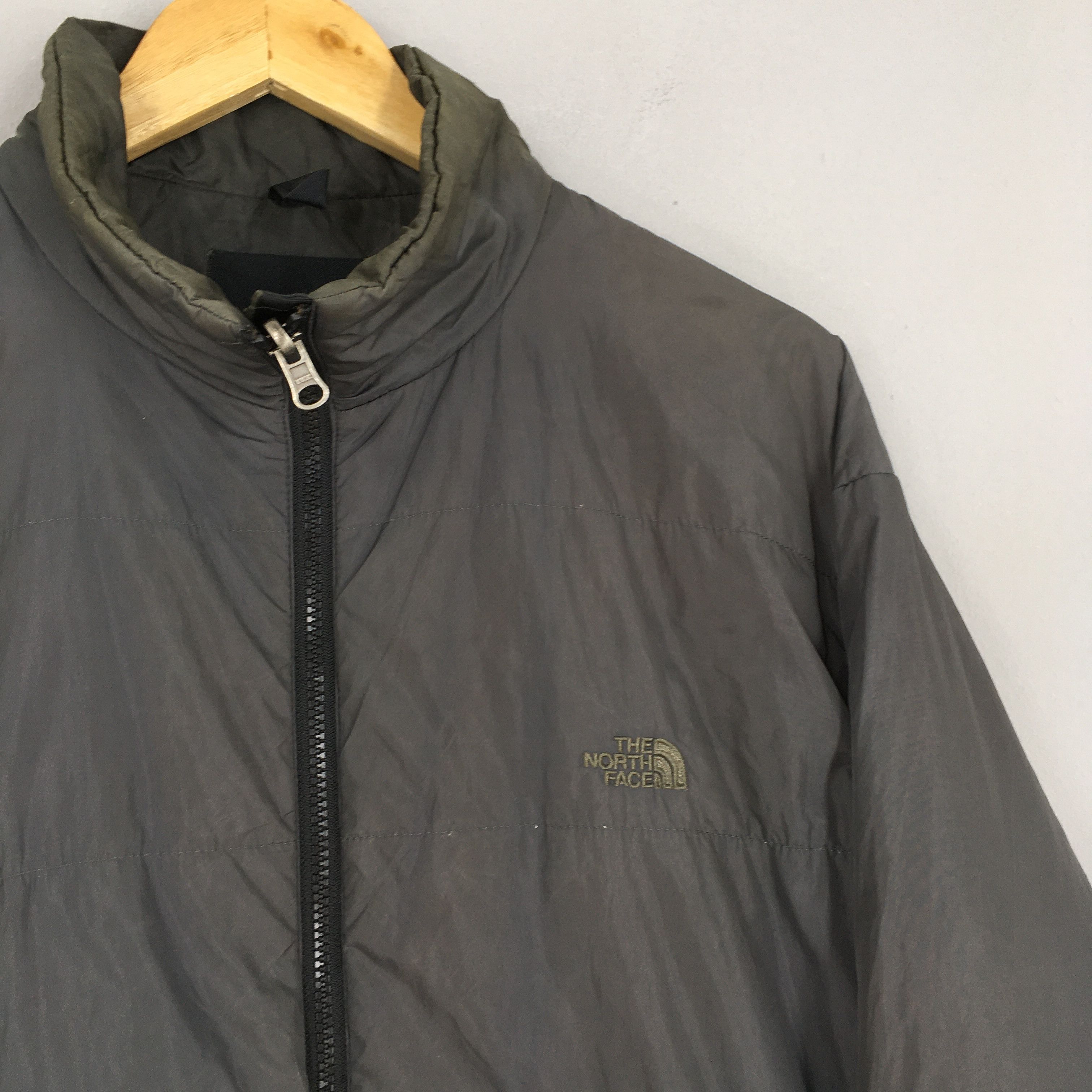 The North Face Vintage The North Face Gray Windbreaker Jacket XLarge Size US XL / EU 56 / 4 - 4 Thumbnail