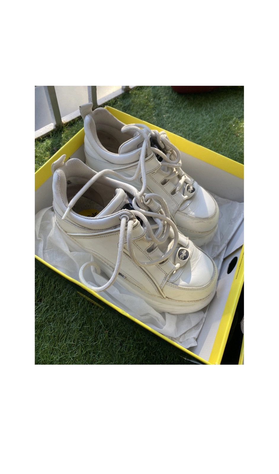 Buffalo London Buffalo white platform boots size 39eu Size US 8 / IT 38 - 7 Thumbnail