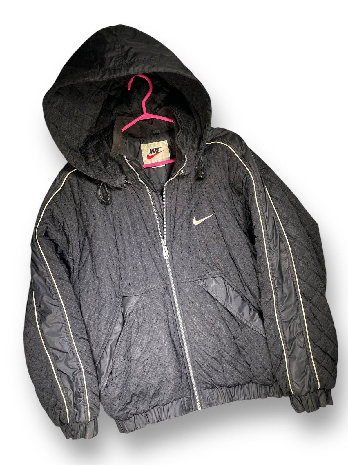 Nike × Vintage Vintage 90s Nike Jacket Size US XL / EU 56 / 4 - 1 Thumbnail
