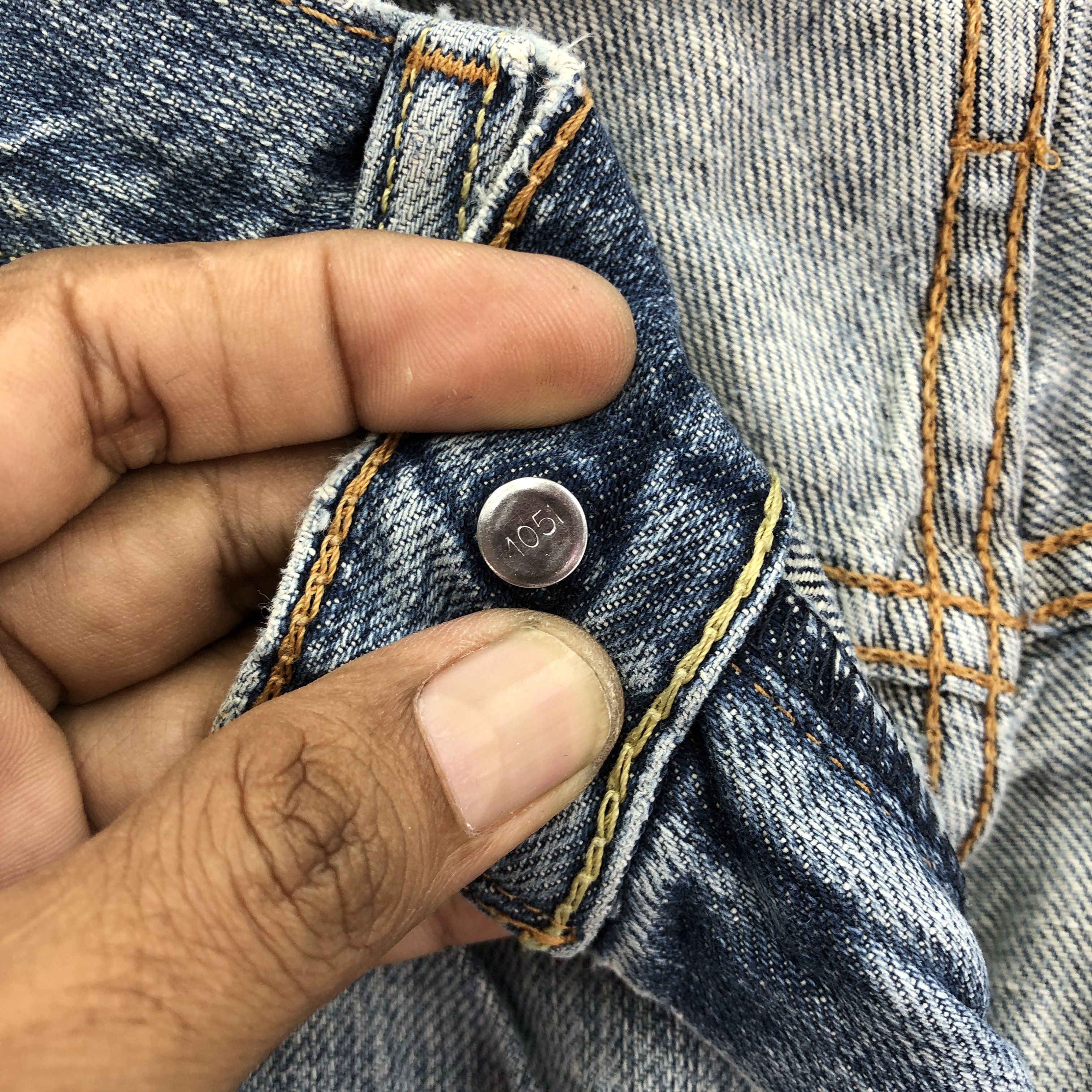 Levi's Vintage 90s Distressed Levis Jeans Levi's 559 Painter Denim Size US 32 / EU 48 - 7 Thumbnail