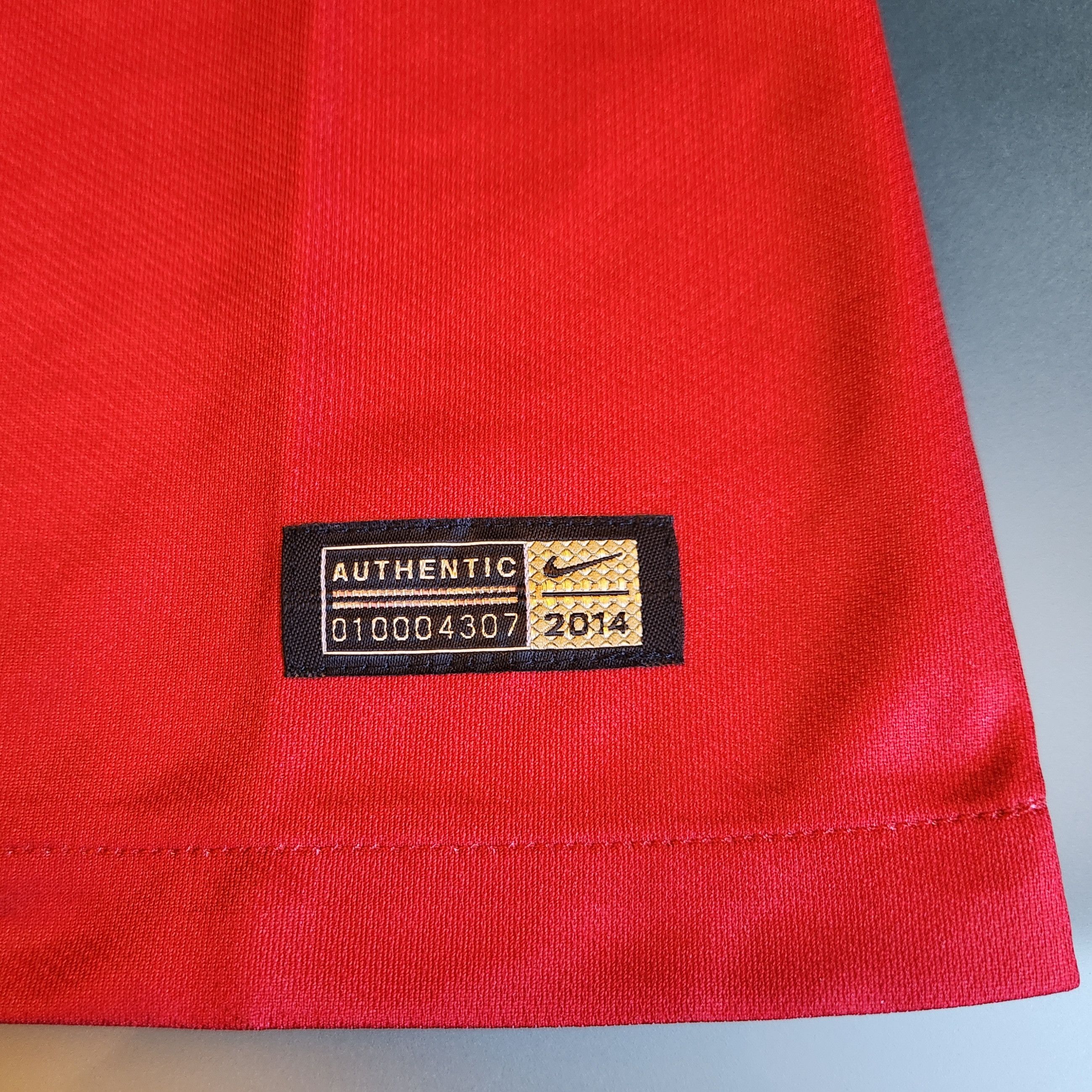 Nike Authentic India 2014-2015 Long Sleeve Goalkeeper GK Jersey Size US M / EU 48-50 / 2 - 6 Thumbnail