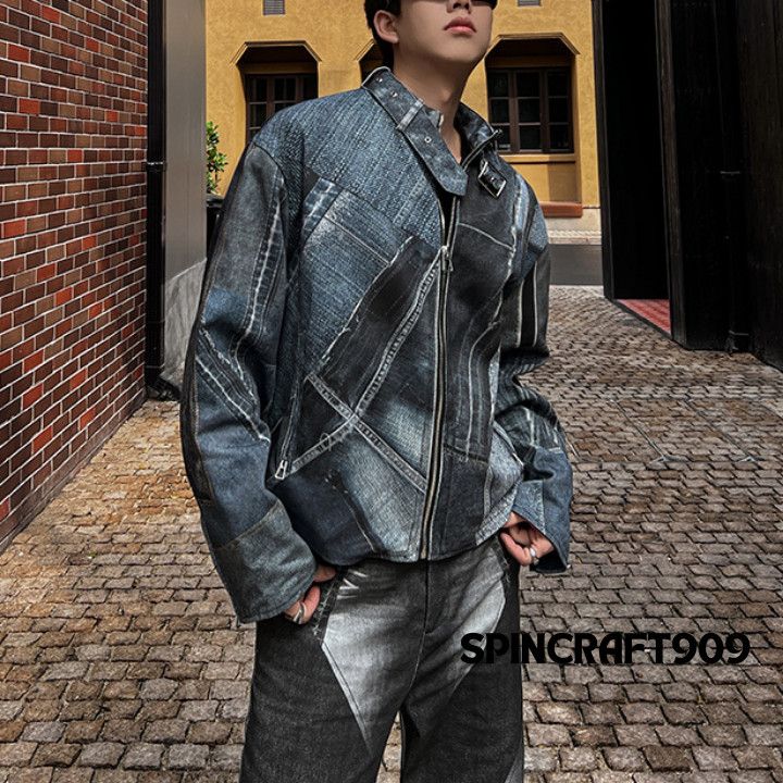 Other Graphic Full Zip Light Jacket Size US M / EU 48-50 / 2 - 2 Thumbnail