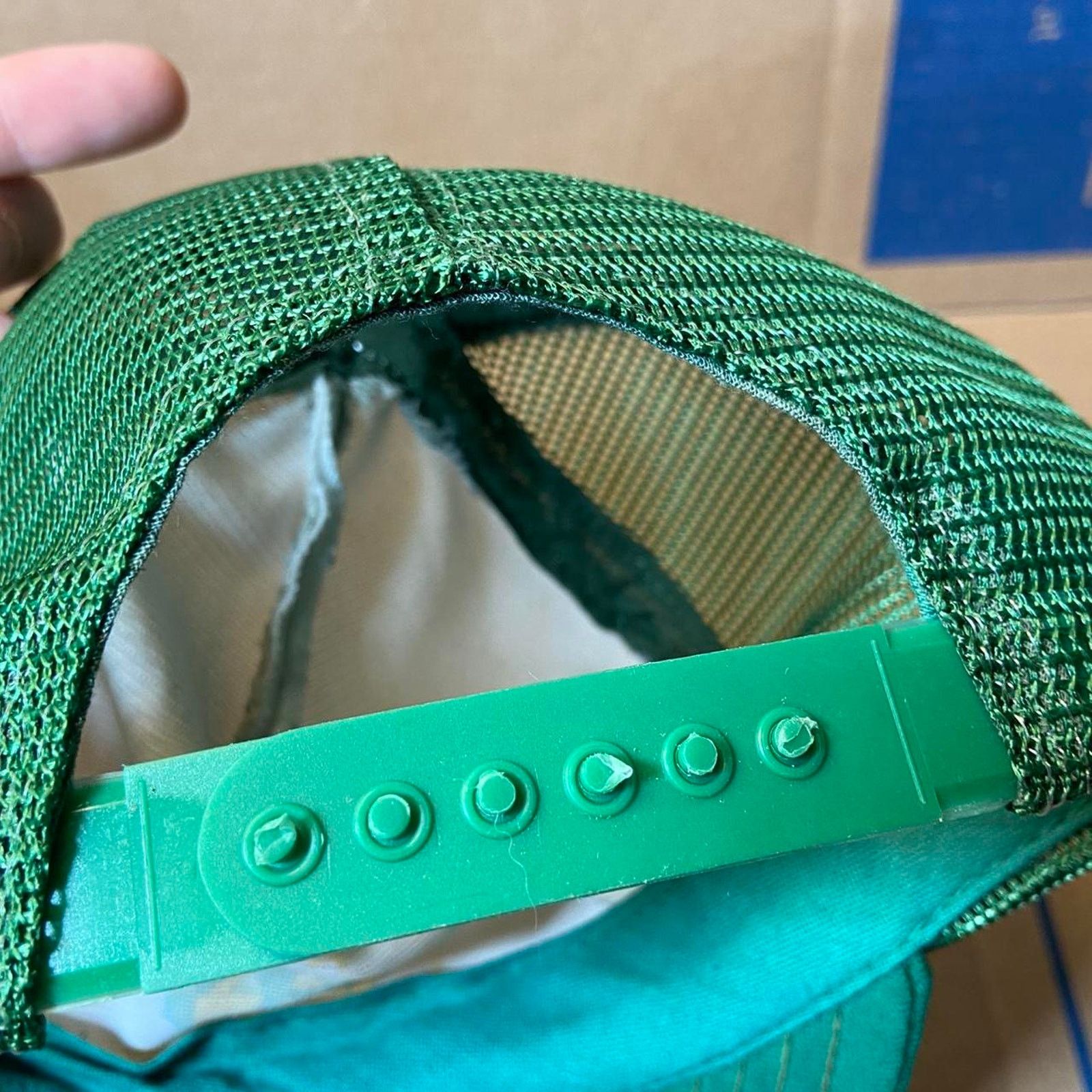 Starter Jesus fraternity green trucker hat Size ONE SIZE - 4 Thumbnail