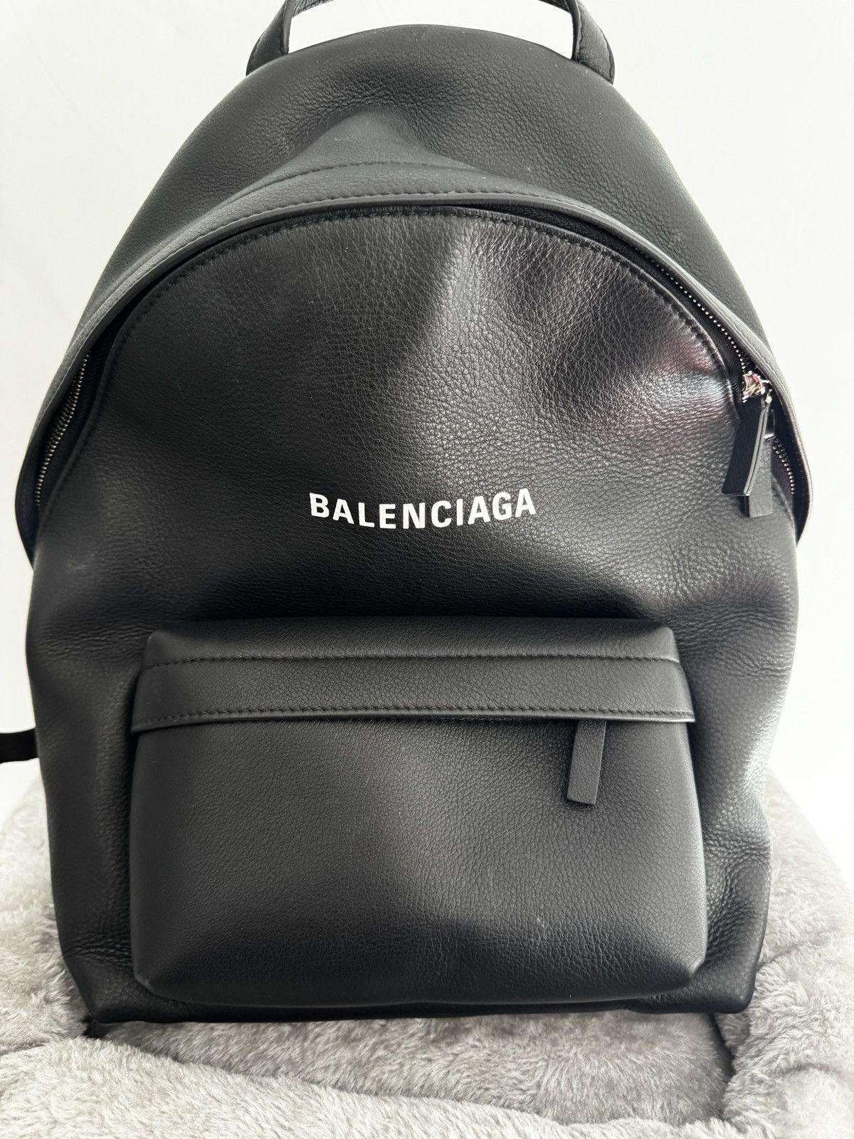 Balenciaga Balenciaga men’s everyday logo backpack Size ONE SIZE - 1 Thumbnail