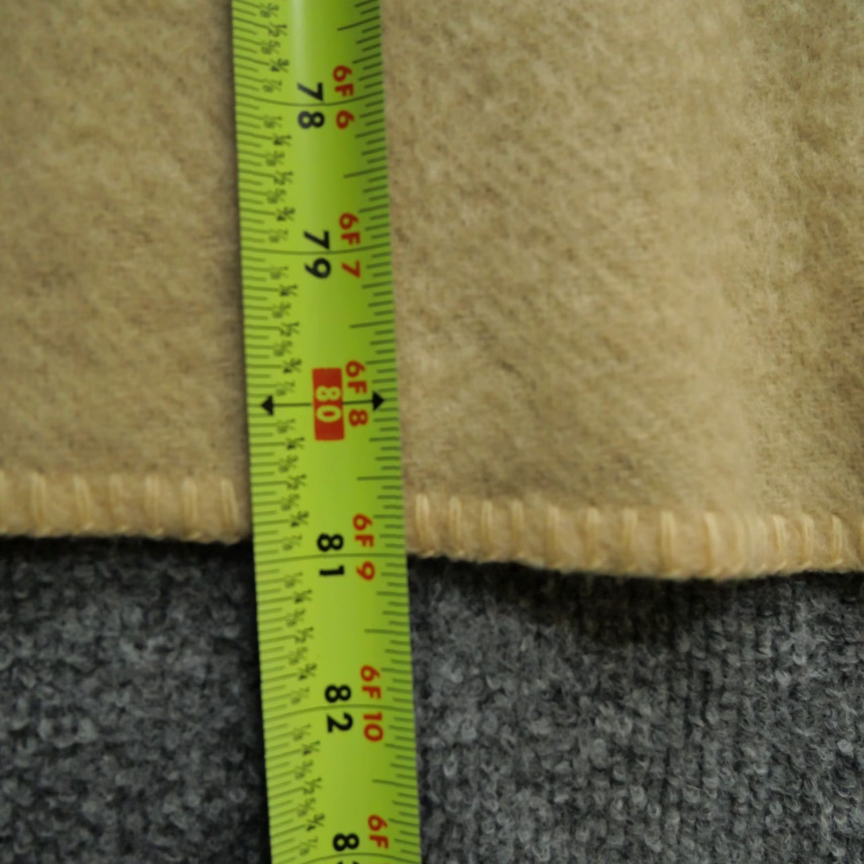 Vintage VINTAGE Shawl Mens Sweatshirt Pullover One Size Gray Fleece Patchwork Boy Scout London Israel 90s Winter Mens Size US M / EU 48-50 / 2 - 6 Thumbnail