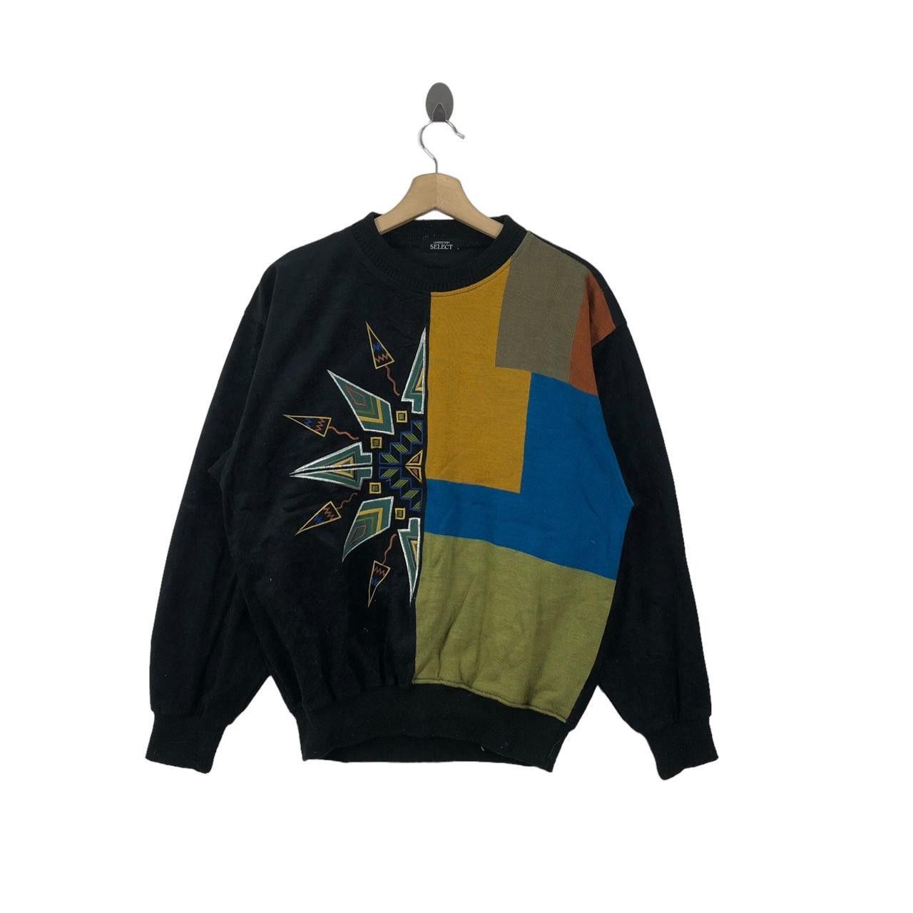 J.Lindeberg Vintage 90’ LINDBERGH POP ART Made In Japan Sweatshirt Size L / US 10 / IT 46 - 1 Thumbnail