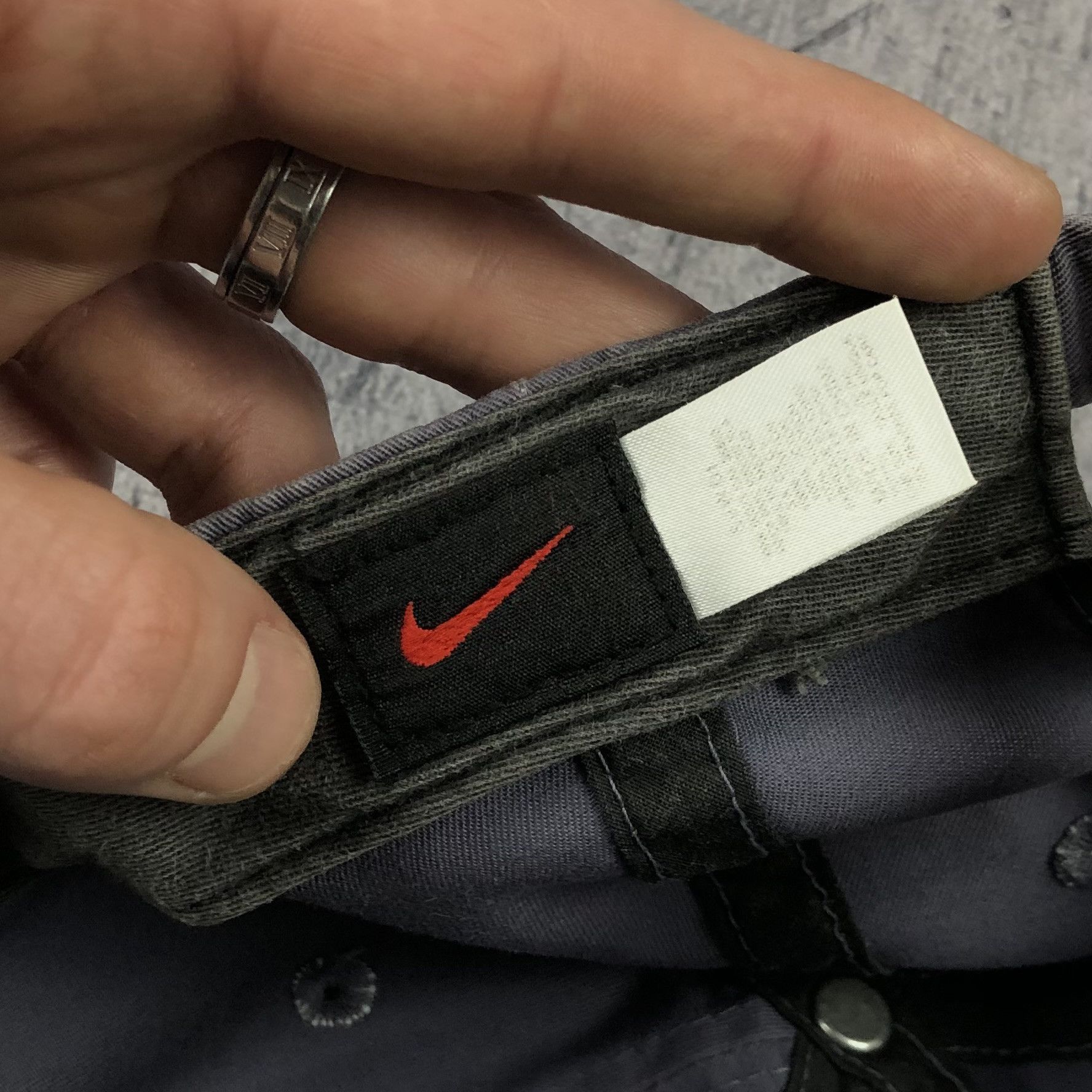 Nike Y2K Nike Cap Sun Faded Color Size ONE SIZE - 7 Thumbnail