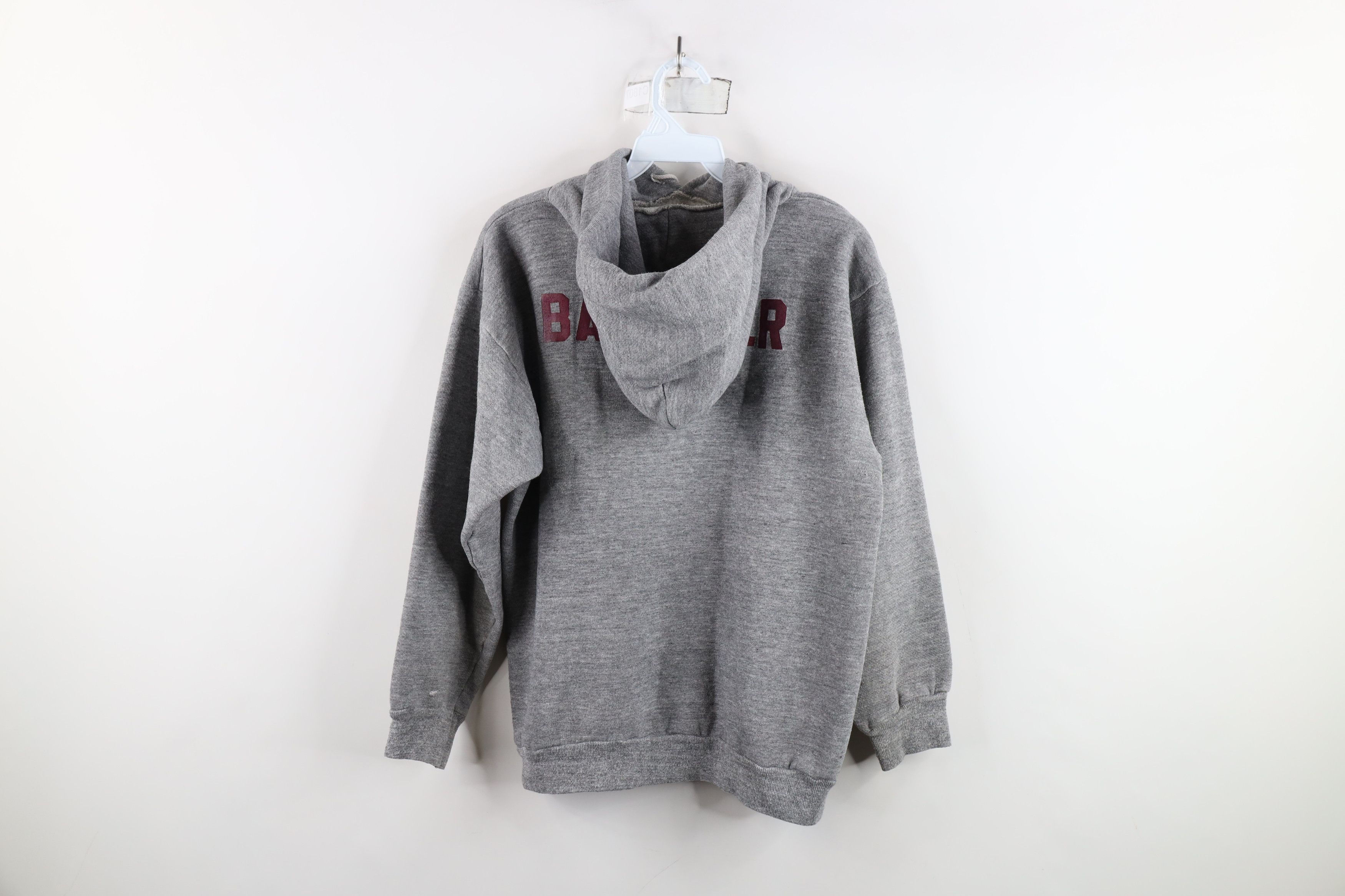 Russell Athletic × Vintage Vintage 70s Russell Athletic Hoodie Sweatshirt Gray USA Size US M / EU 48-50 / 2 - 13 Thumbnail
