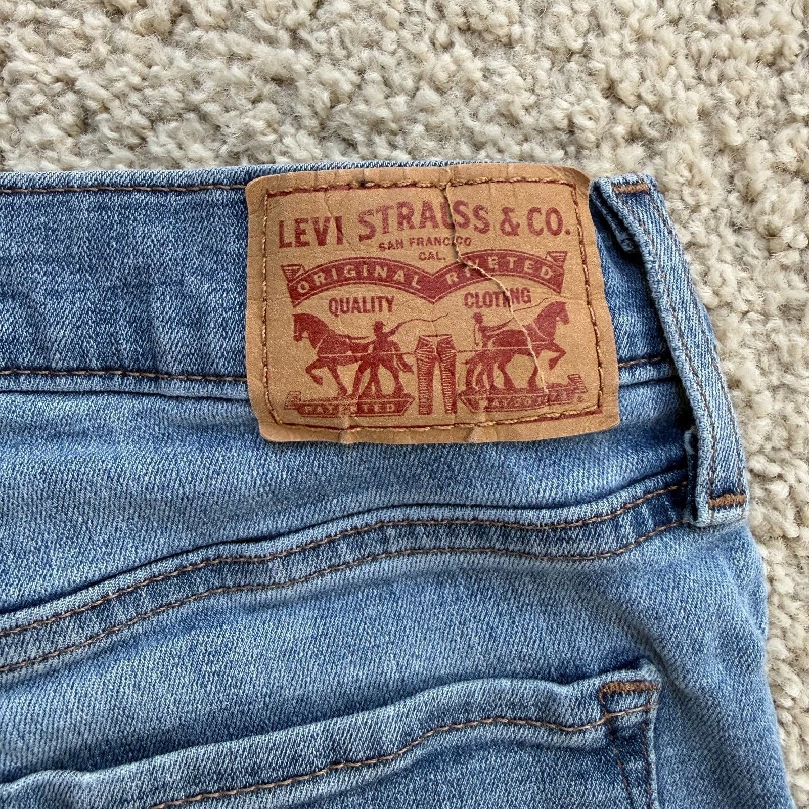 Levi's Levi's 311 Shaping Skinny Jeans Womens 29 Mid Rise Pants Size 29" - 4 Thumbnail
