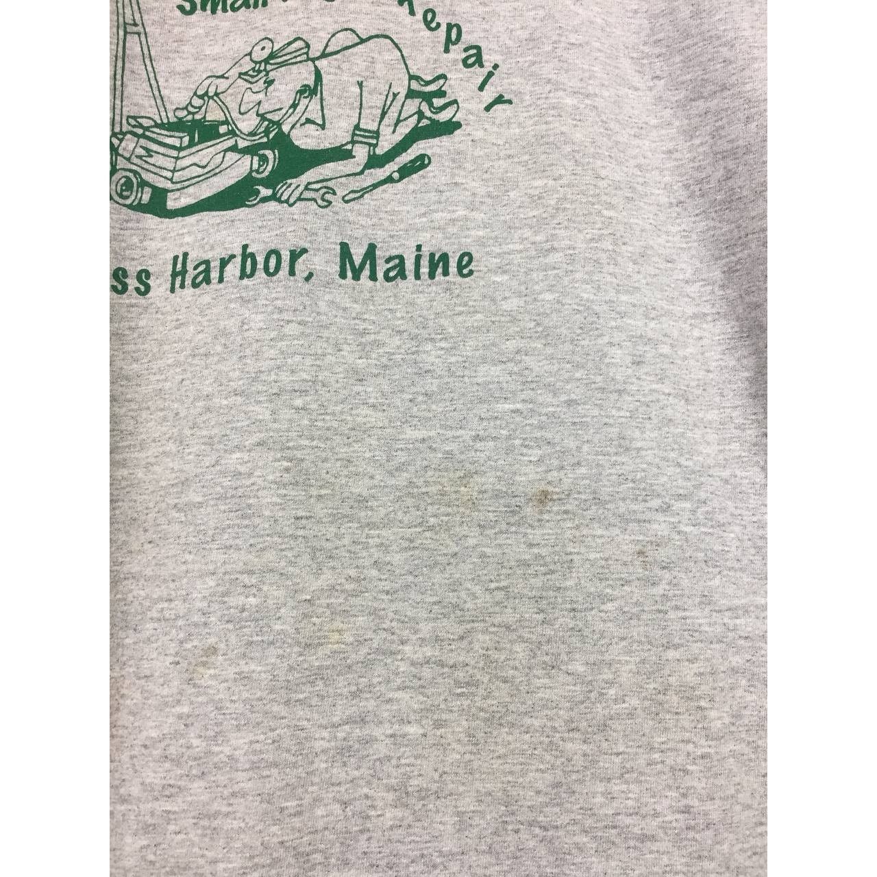 Jerzees × Vintage Vtg 90s Phil's Small Engine Repair Bass Harbor Maine Tee Size US L / EU 52-54 / 3 - 8 Thumbnail