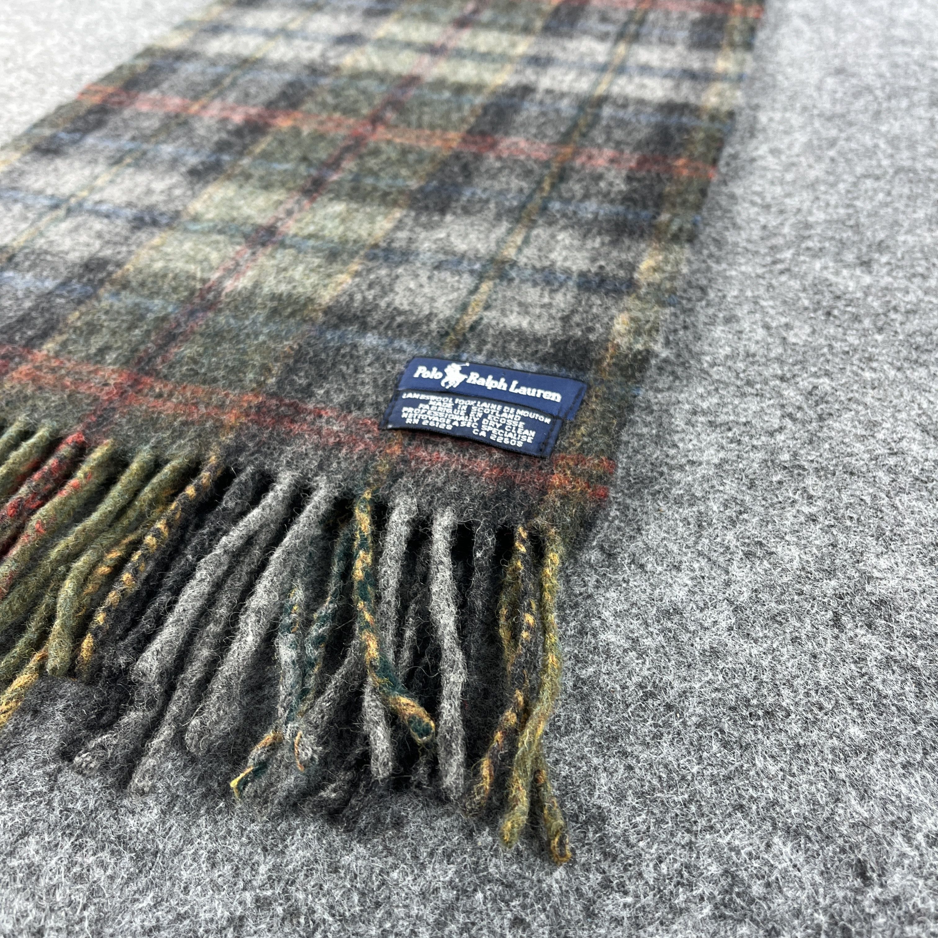 Polo Ralph Lauren × Vintage Polo Ralph Lauren Scarf / Muffler / Neckwear T1385 Size ONE SIZE - 6 Thumbnail