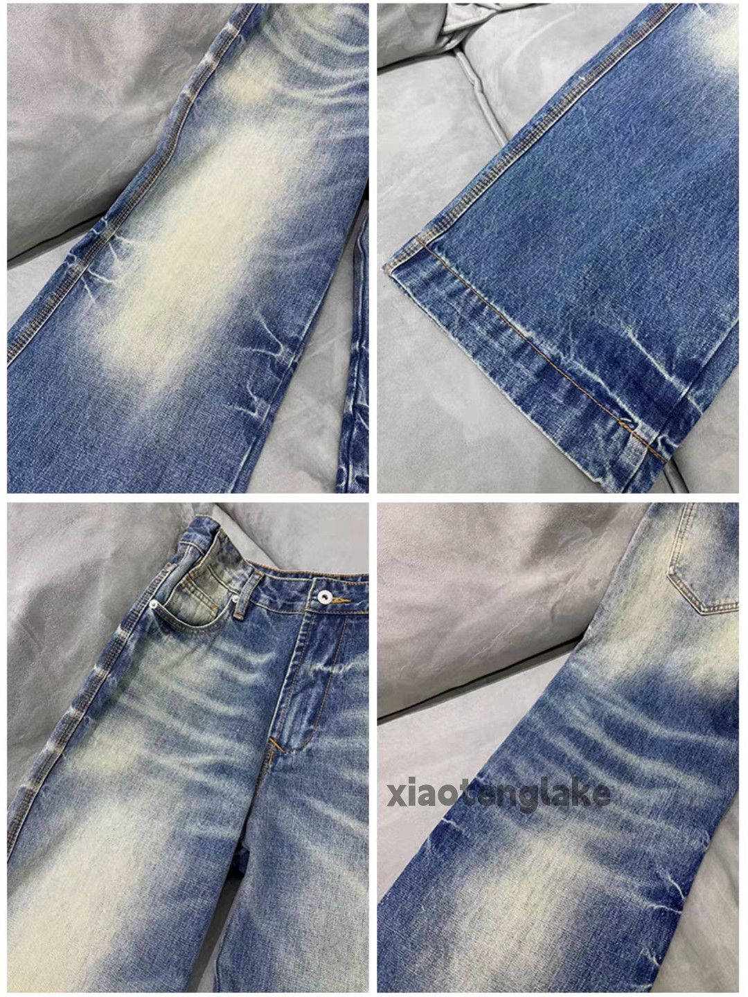 Jean ltx vintage washed faded loose baggy hiphop jeans Size US 28 / EU 44 - 10 Thumbnail