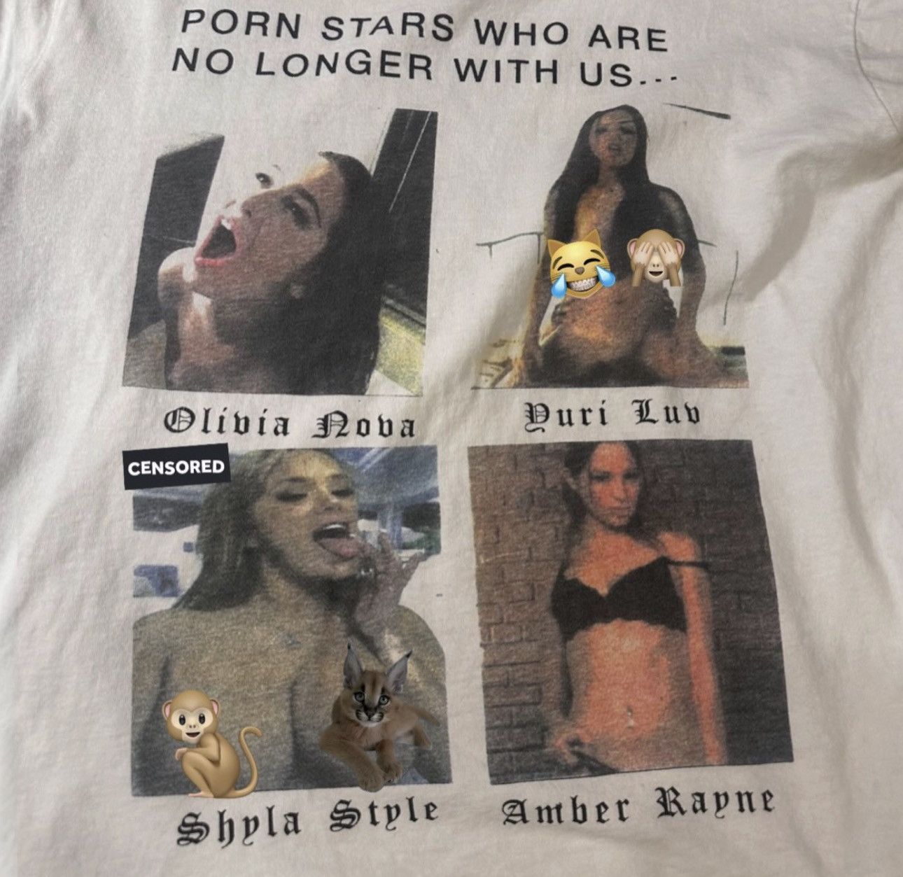 Enfants Riches Deprimes Enfants Riches Deprimes Dead Pornstars Tee Size US S / EU 44-46 / 1 - 3 Thumbnail