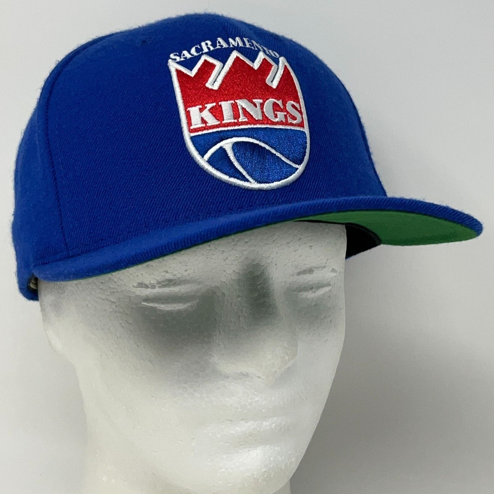 Mitchell & Ness Sacramento Kings Hat Baseball Cap Mitchell & Ness NBA Blue Size ONE SIZE - 10 Thumbnail