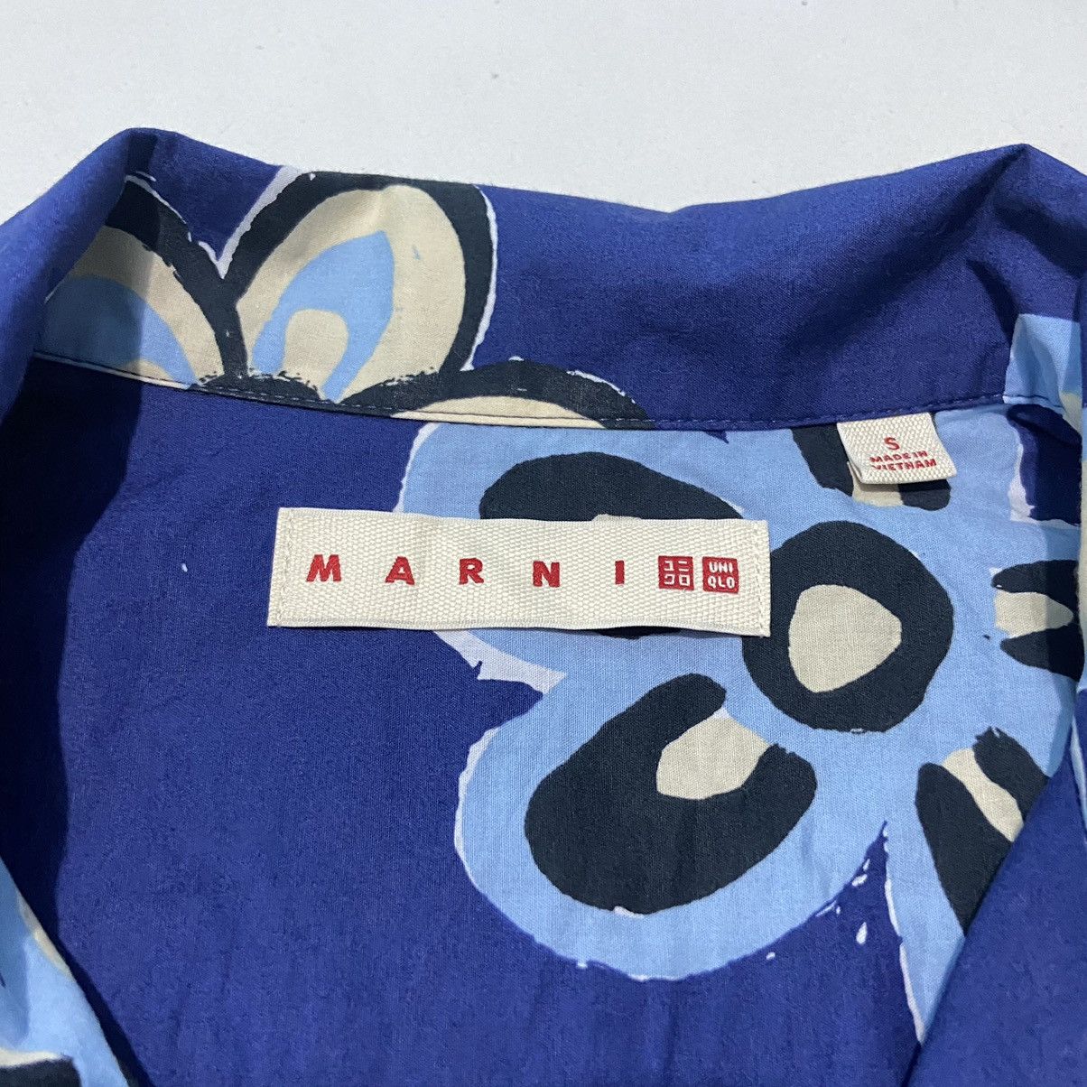Japanese Brand × Marni × Uniqlo UNIQLO x MARNI Open Collar Shirt Size US S / EU 44-46 / 1 - 3 Thumbnail