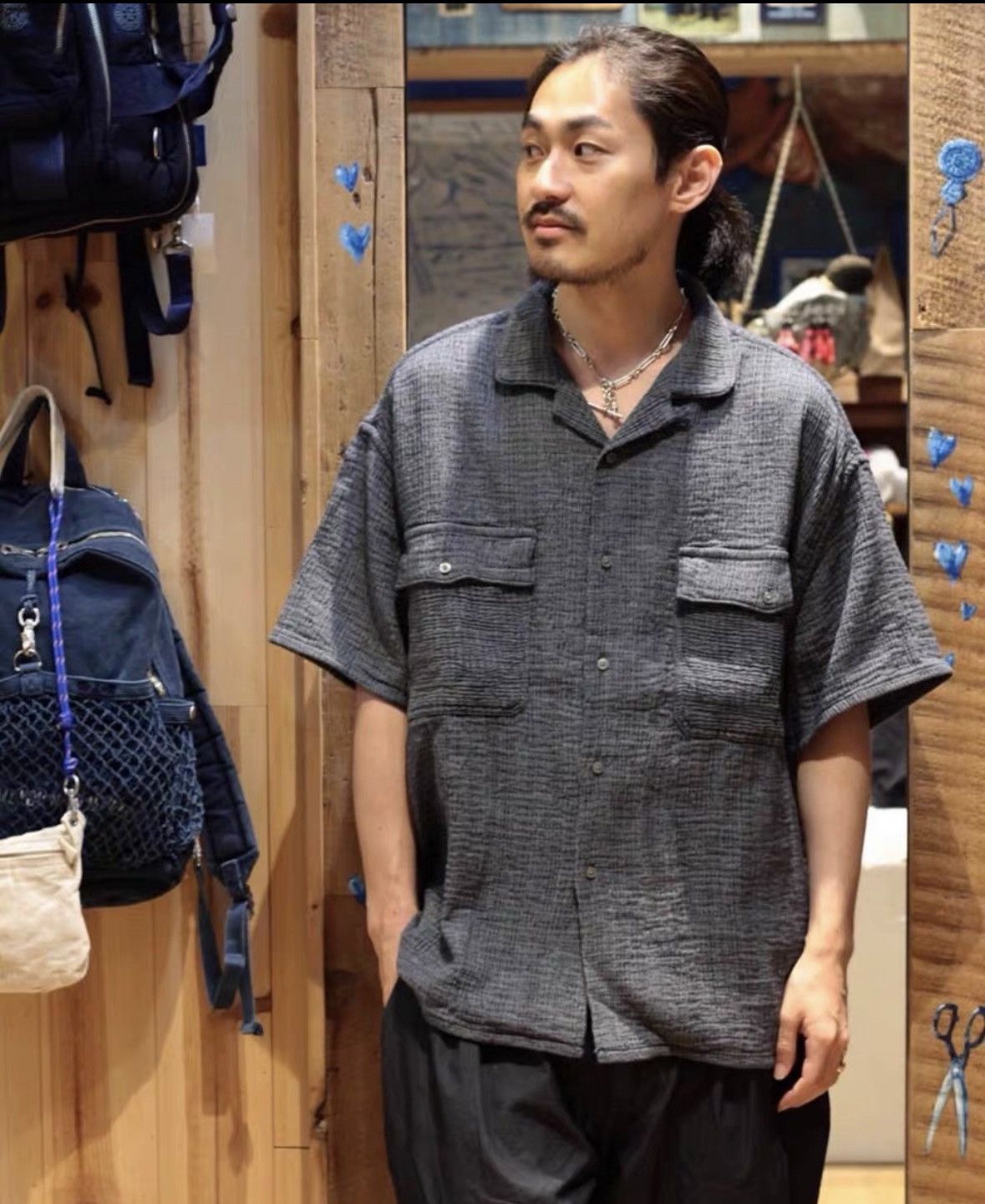 Porter Classic Porter Classic Kendo Sashiko Shirts Size US L / EU 52-54 / 3 - 3 Thumbnail