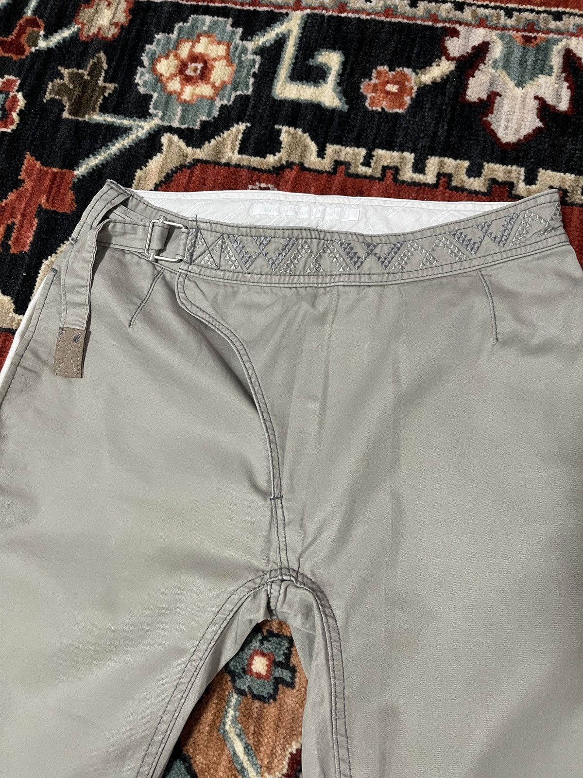 White Mountaineering White Mountaineering Belted Pants Size US 30 / EU 46 - 1 Thumbnail