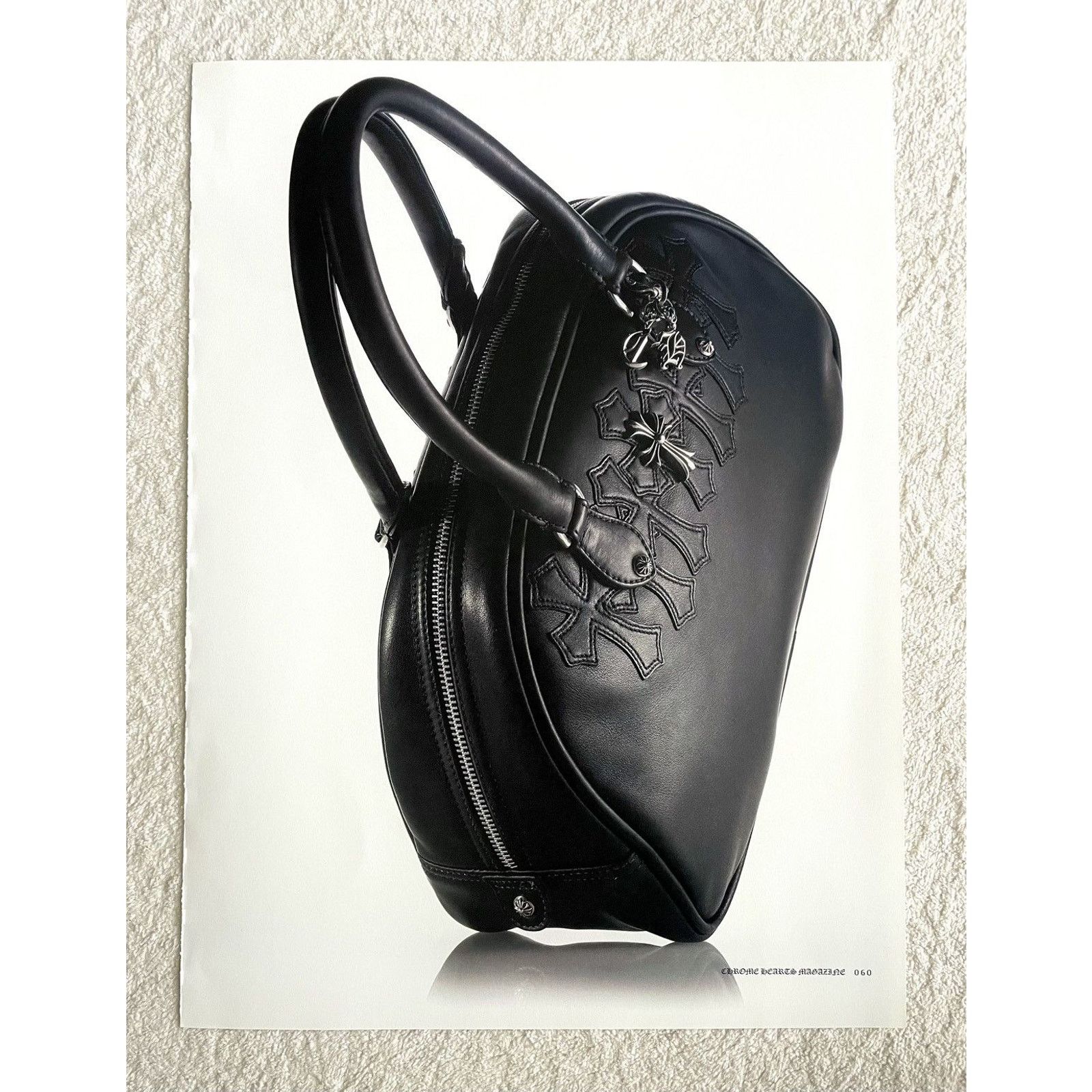 Chrome Hearts × Vintage Chrome Hearts handbag 8x11 magazine cutout Poster Size ONE SIZE - 1 Thumbnail