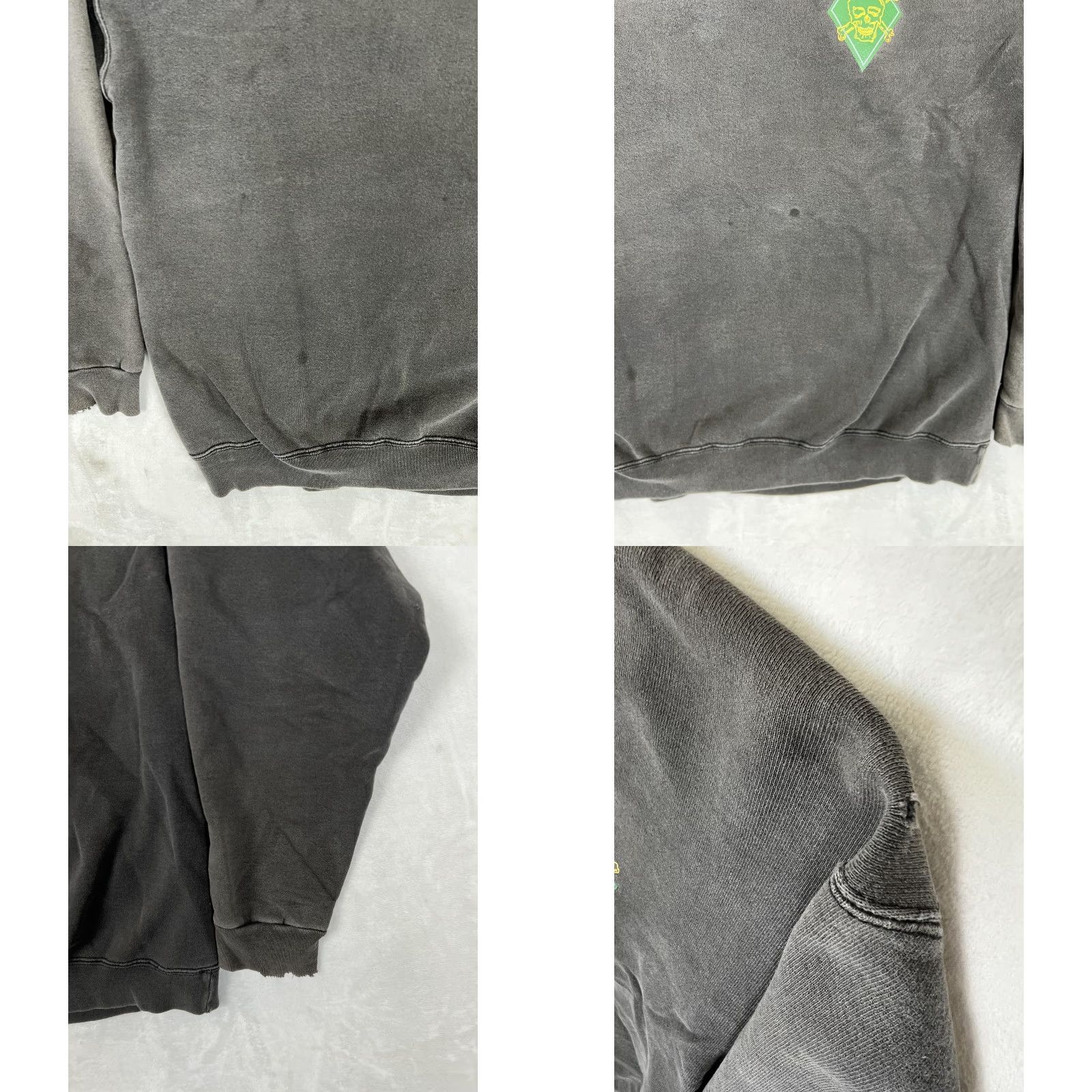 Vintage VINTAGE UCLA Spring Rush Sweatshirt Mens Large Black RARE 1994 ZBT Fraternity Santee HVYWT Size US L / EU 52-54 / 3 - 8 Thumbnail