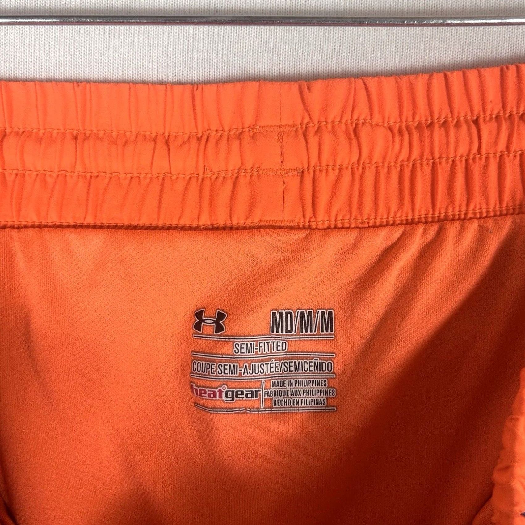Under Armour Under Armour Athletic Lined Shorts Womens Medium Drawstring Running Semi Fitted Blue Shorts Womens M Blue Athletic Running Smooth Fit Size 32" / US 10 / IT 46 - 2 Thumbnail