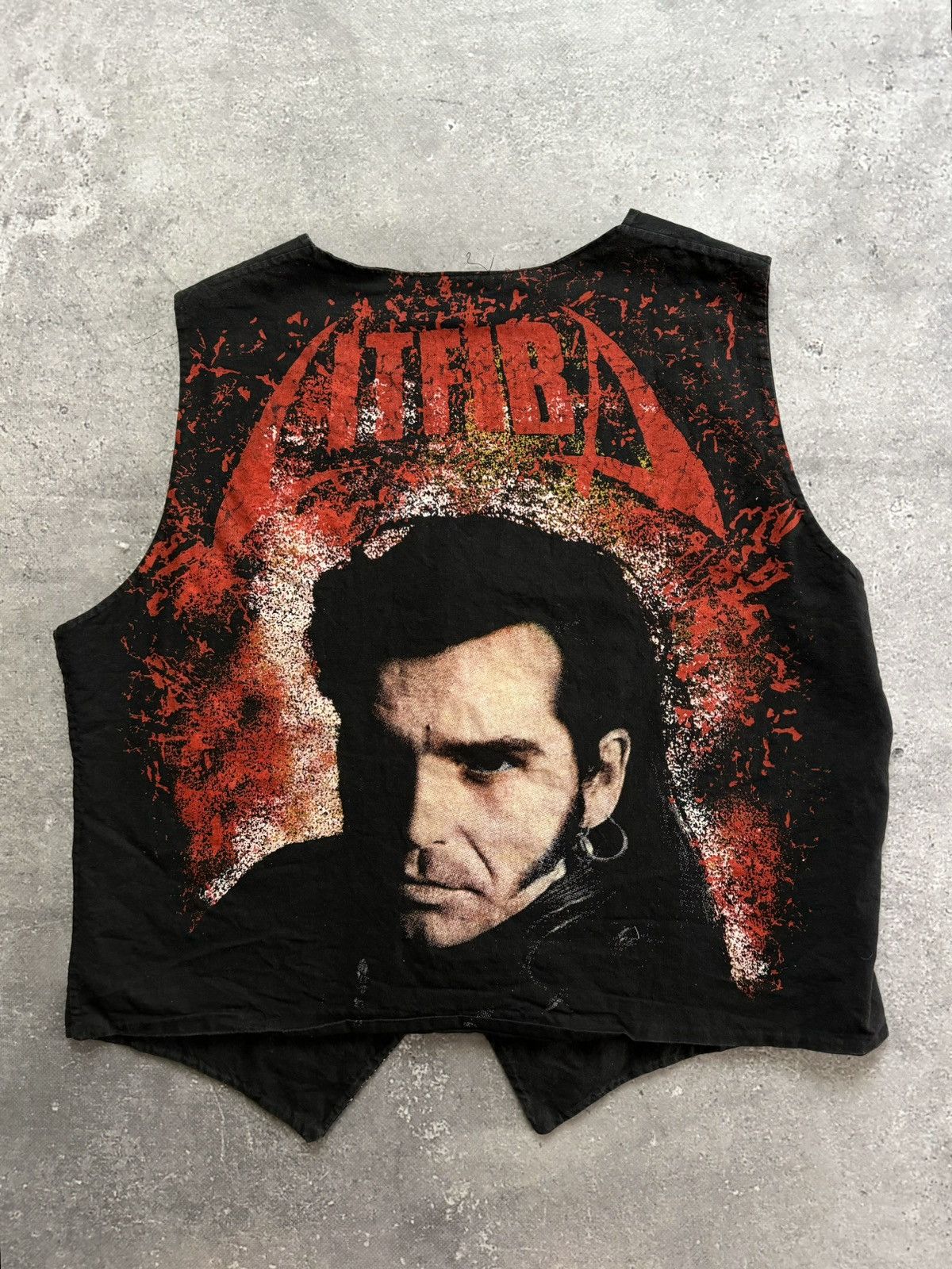 Band Tees × Vintage Vintage 90s Litfiba All Over Print Band Vest Size US S / EU 44-46 / 1 - 2 Thumbnail