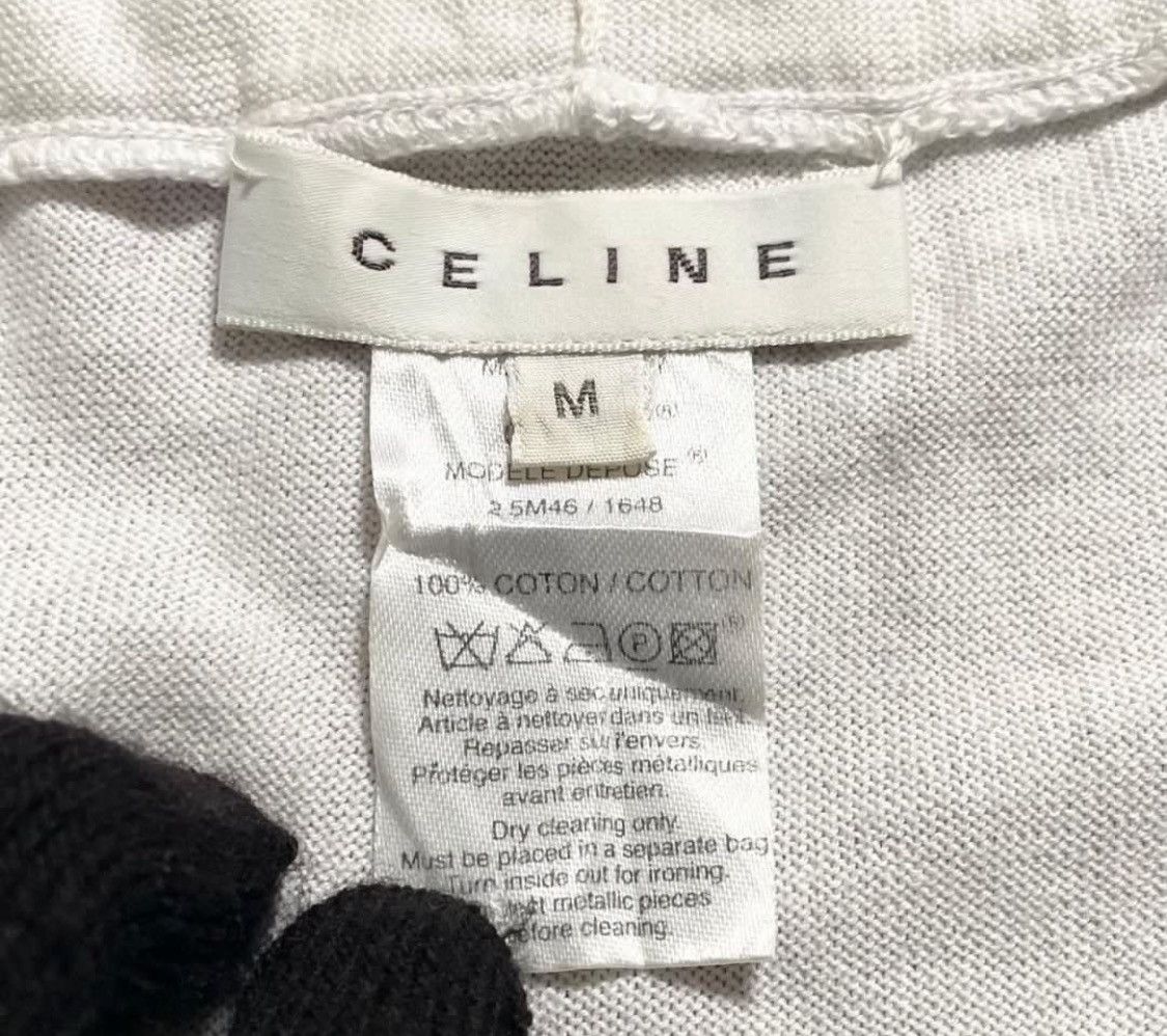 Celine × Vintage Sweatshirt cardigan Celine Size US M / EU 48-50 / 2 - 7 Thumbnail