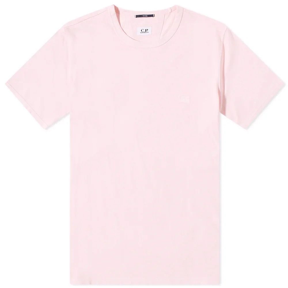 C.P. Company o1y1224 Logo Crewneck T-Shirt in Pink Size US S / EU 44-46 / 1 - 1 Thumbnail