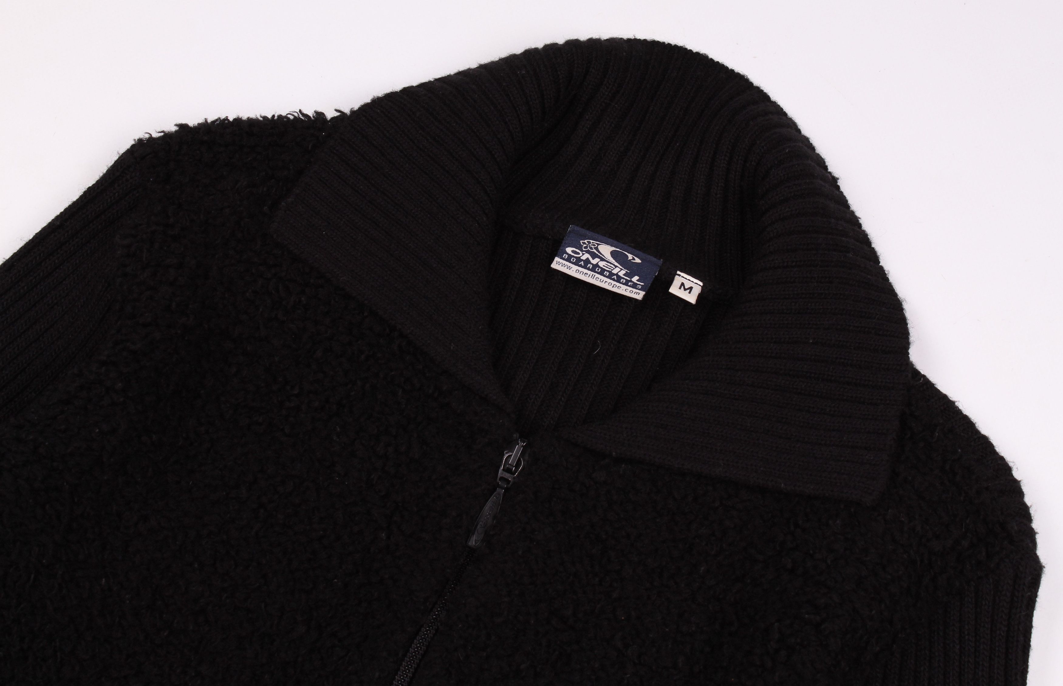 O'Neill O'neill Boardbabes Vintage Y2K Fluffy Full Zip Jumper Size M / US 6-8 / IT 42-44 - 2 Thumbnail