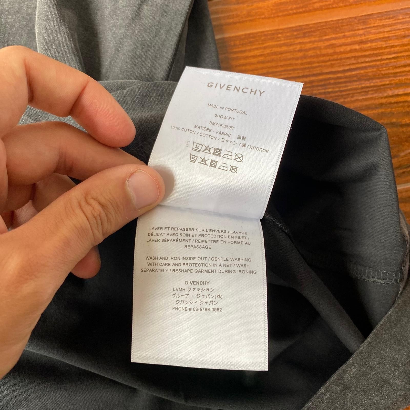 Givenchy Washed Black Overlapped 4G Logo Oversized T-Shirt Size US XL / EU 56 / 4 - 5 Thumbnail